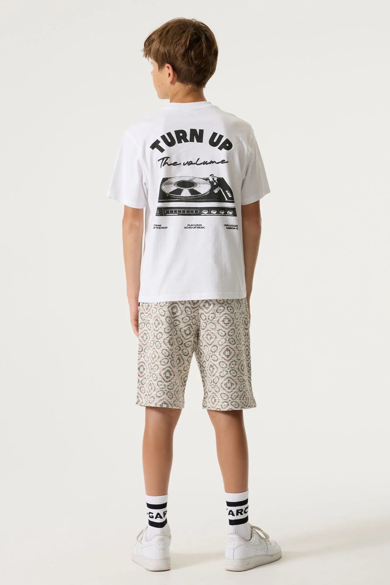 T-Shirt mit Backprint