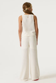 Strickhose Wide Leg