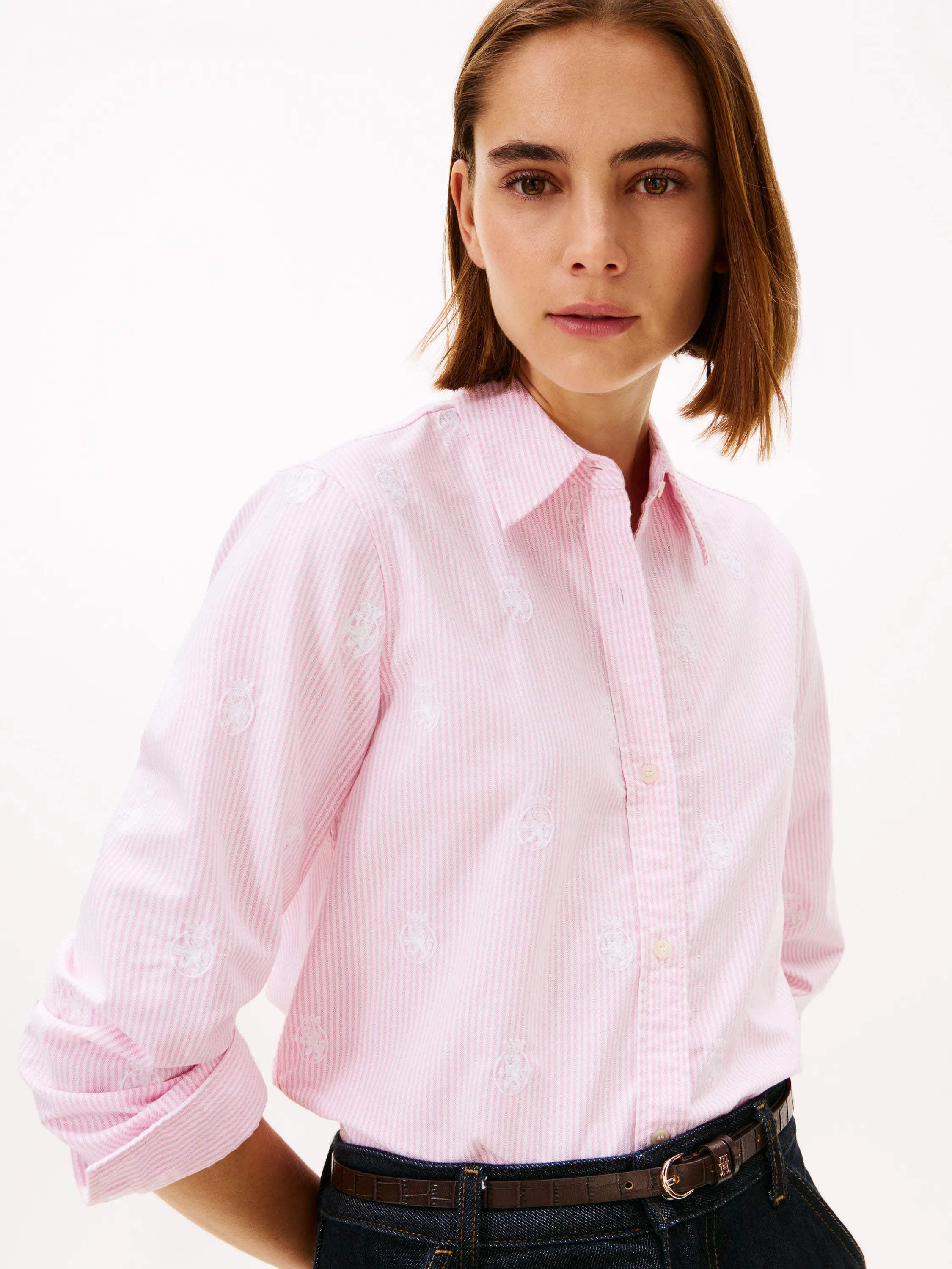 Bluse gestreift