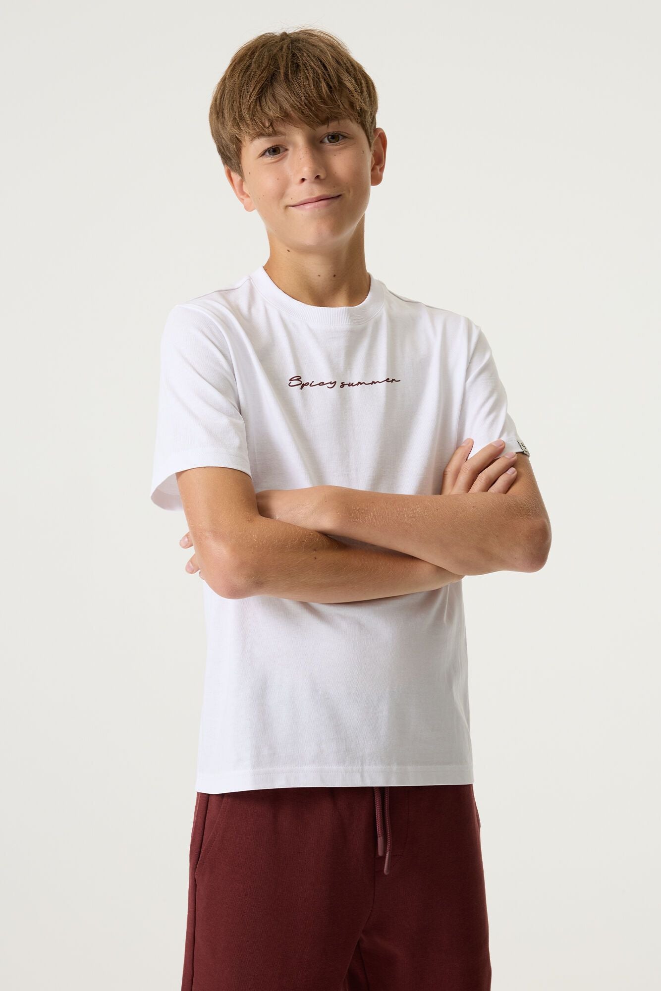 T-Shirt mit Backprint