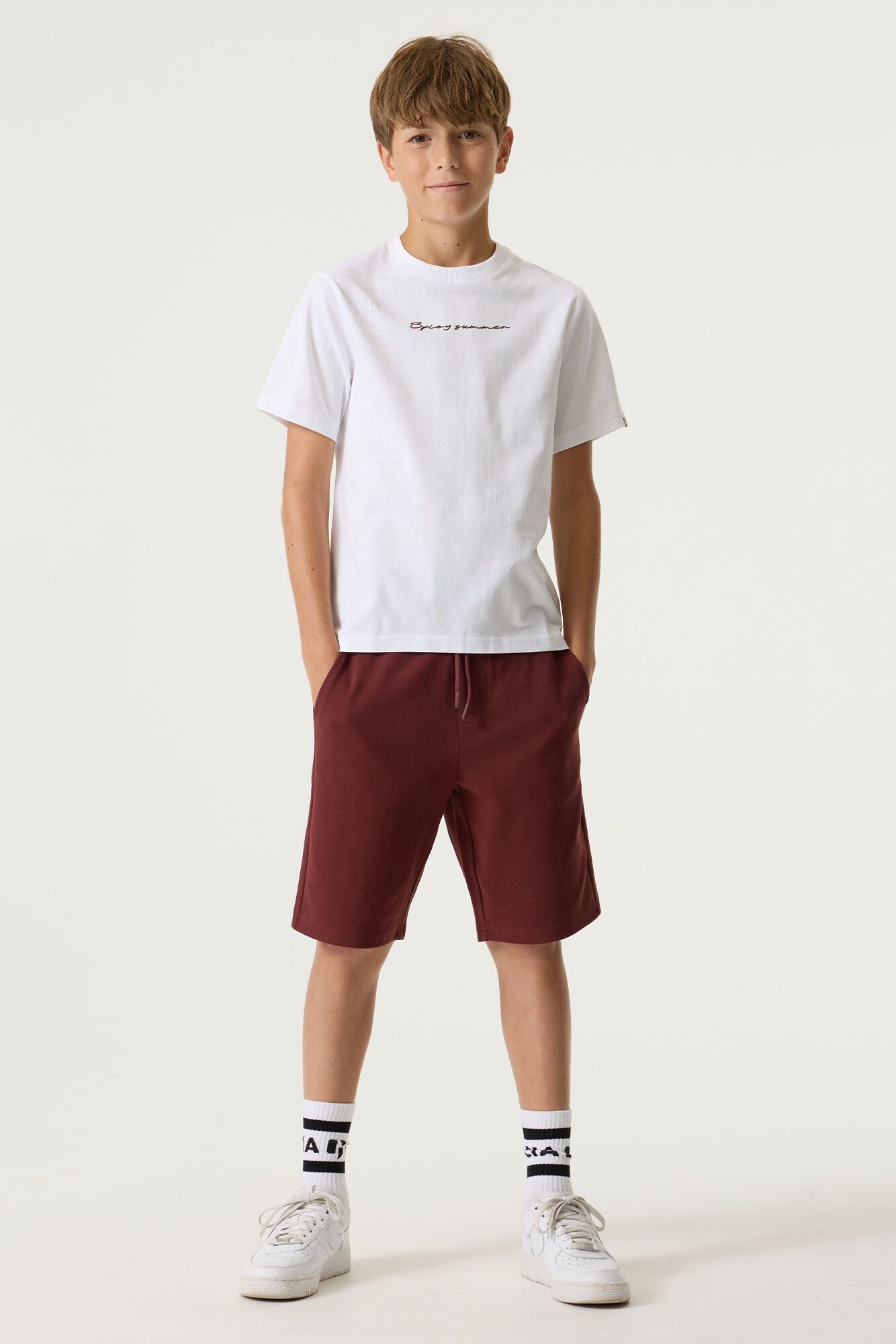 T-Shirt mit Backprint