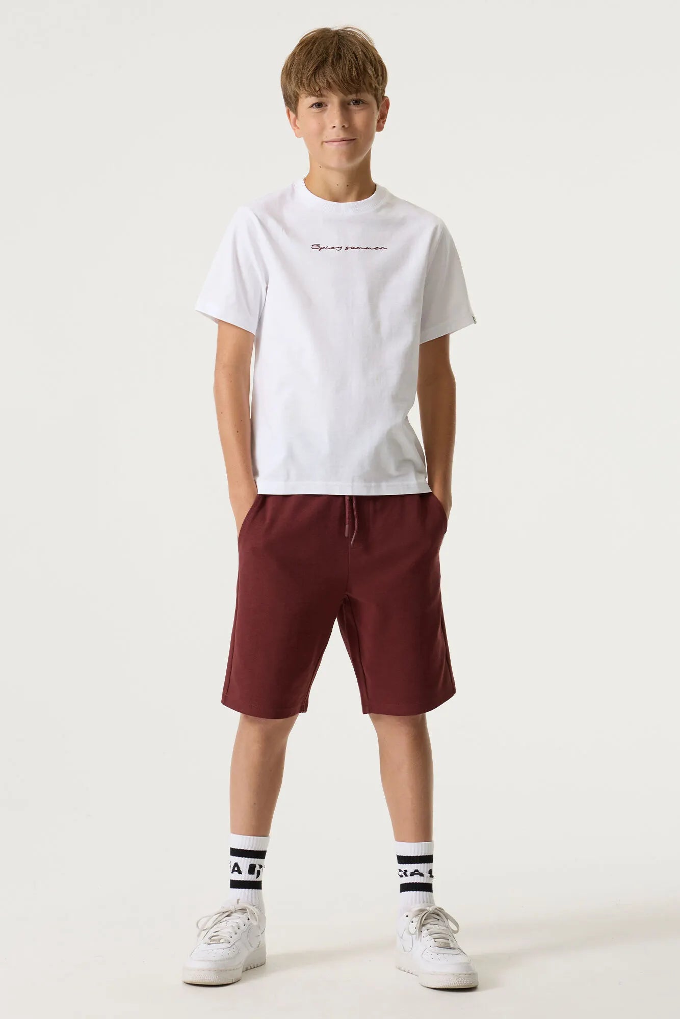 T-Shirt mit Backprint