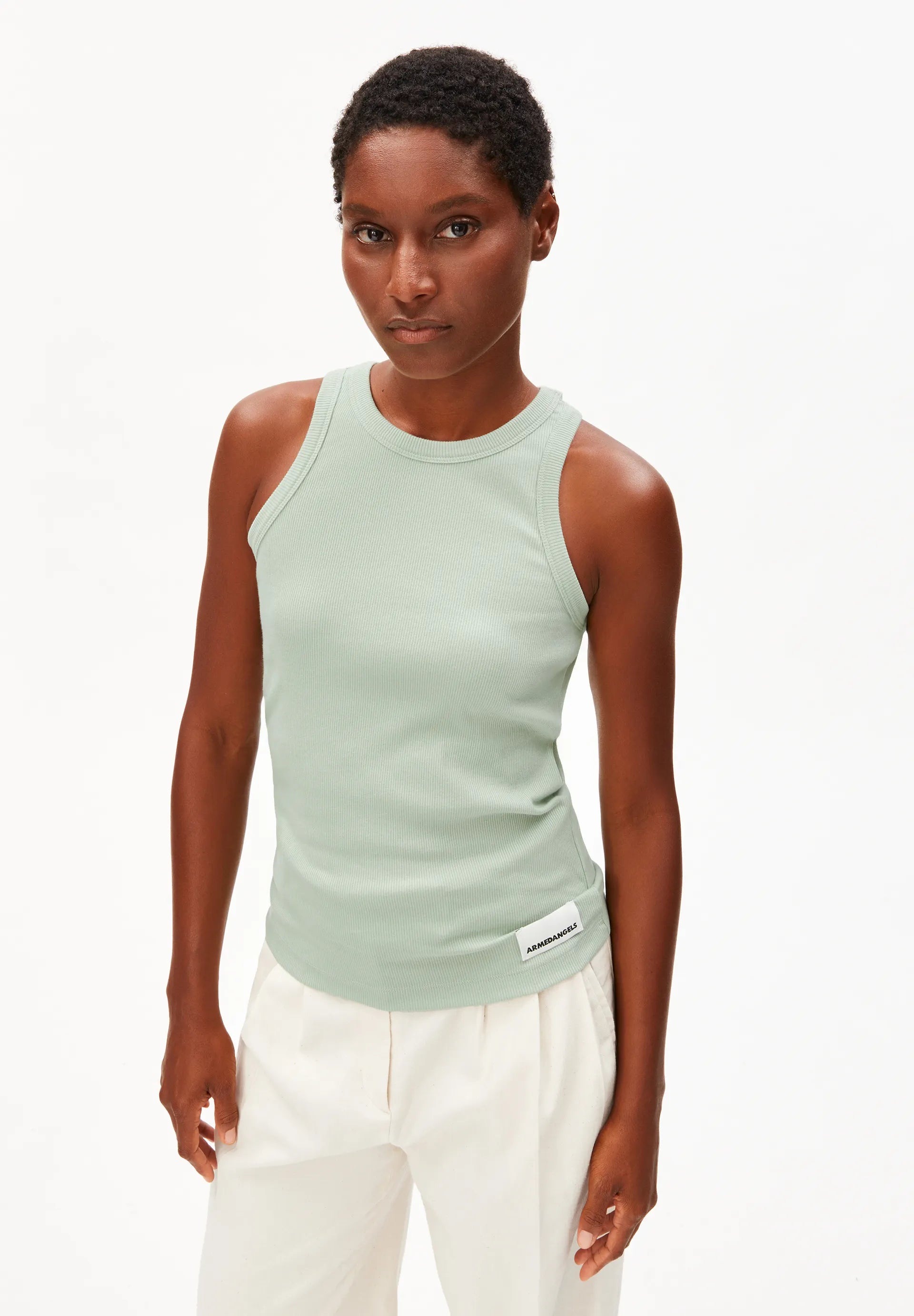 Geripptes Tanktop