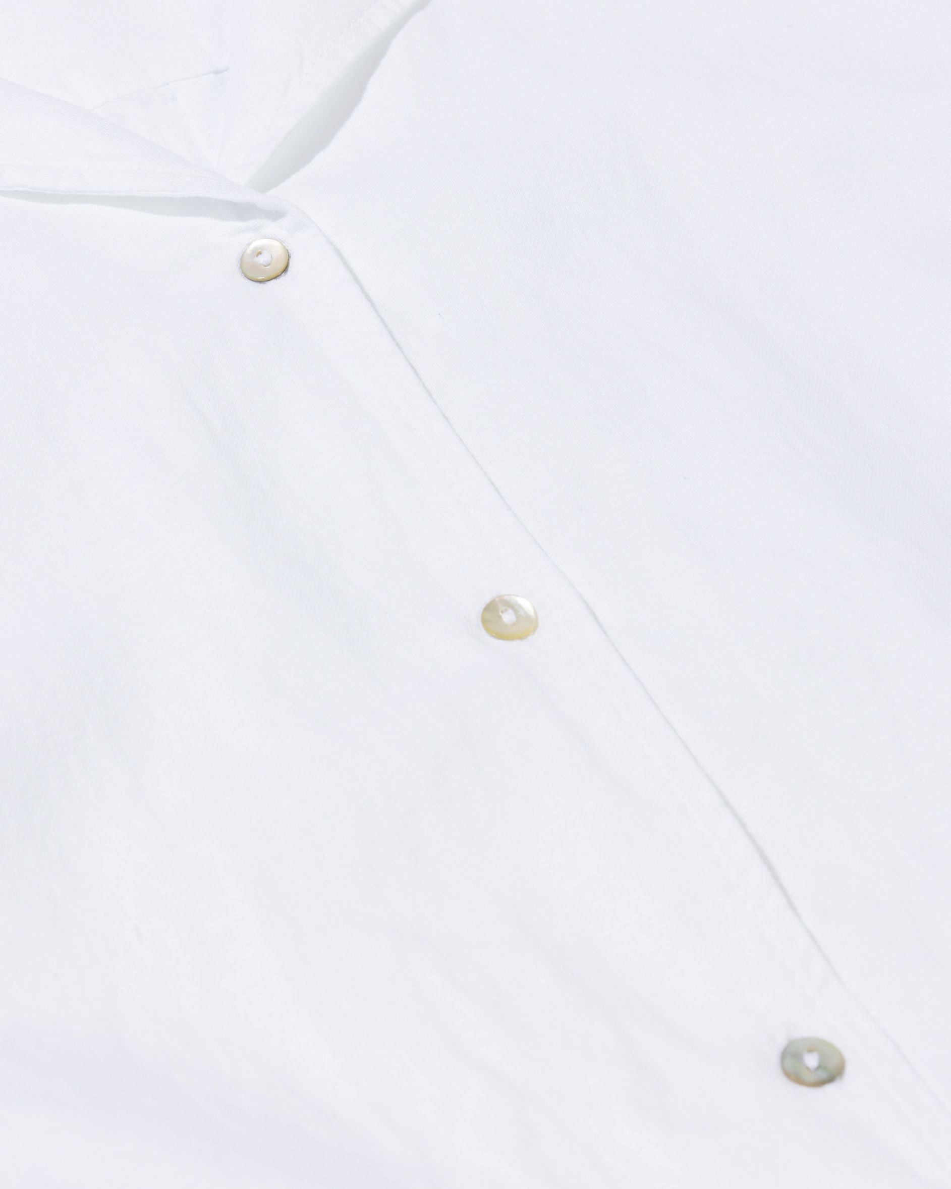 Bluse Oversized Fit aus Leinenmix