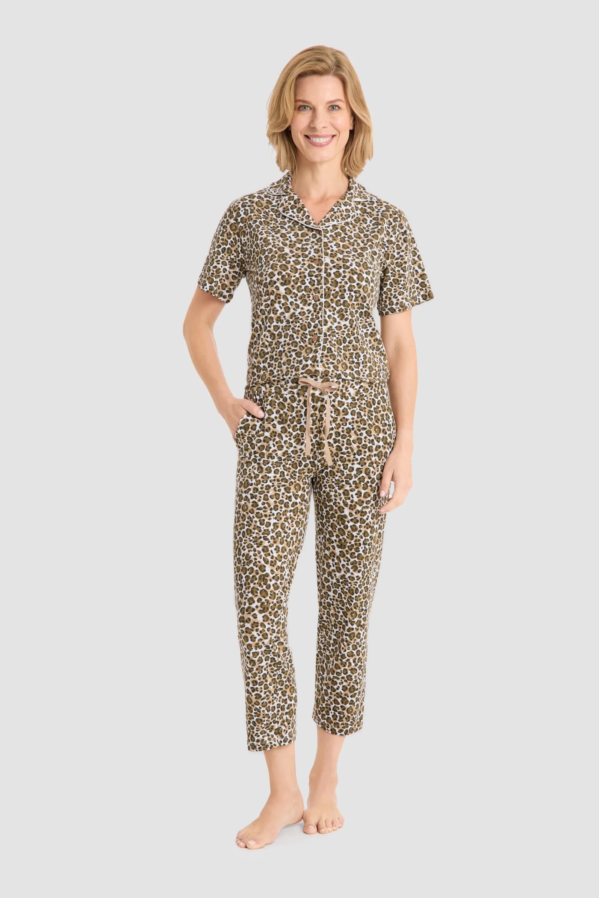 Schlupfhose aus Baumwollmix