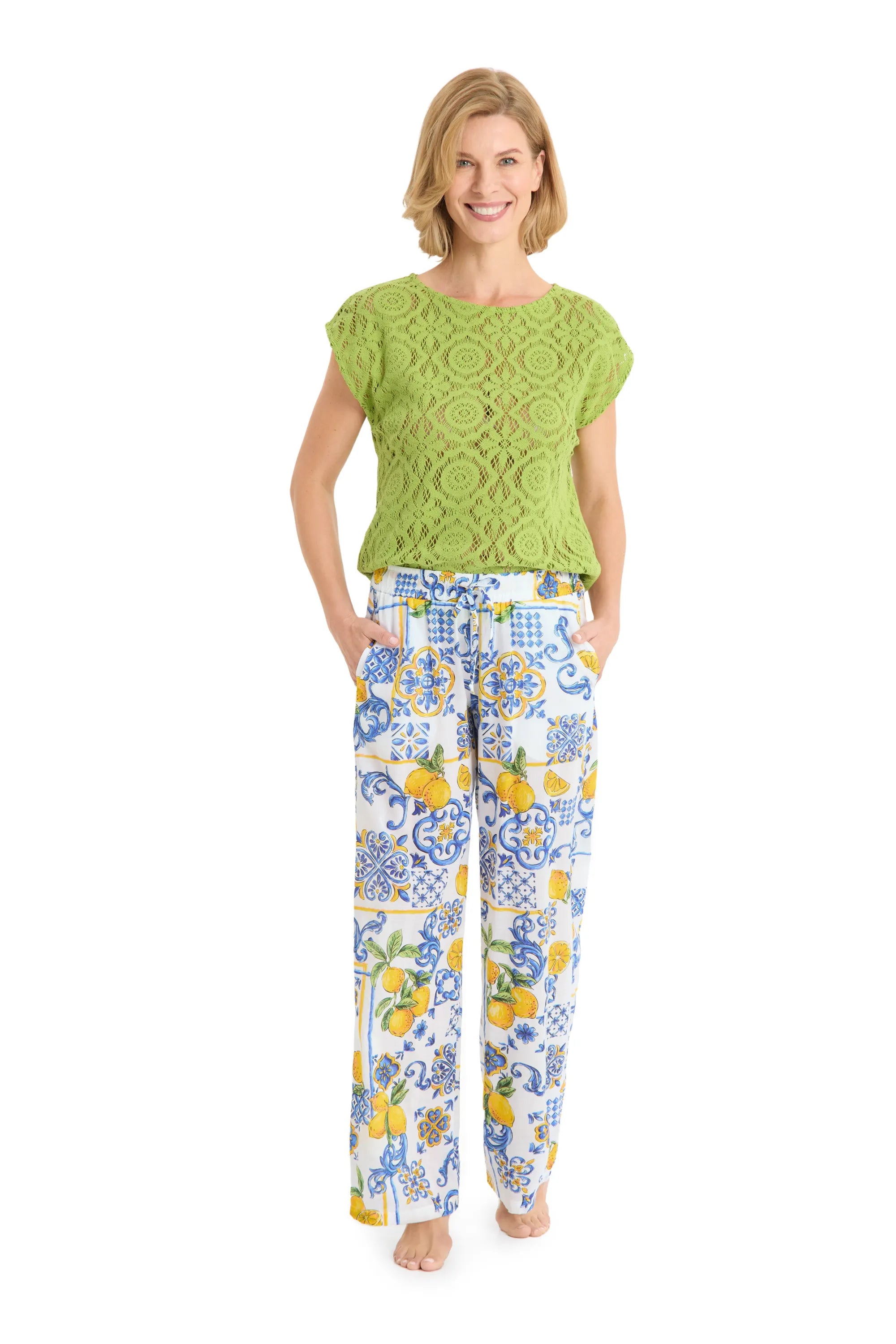 Schlupfhose Wide Leg