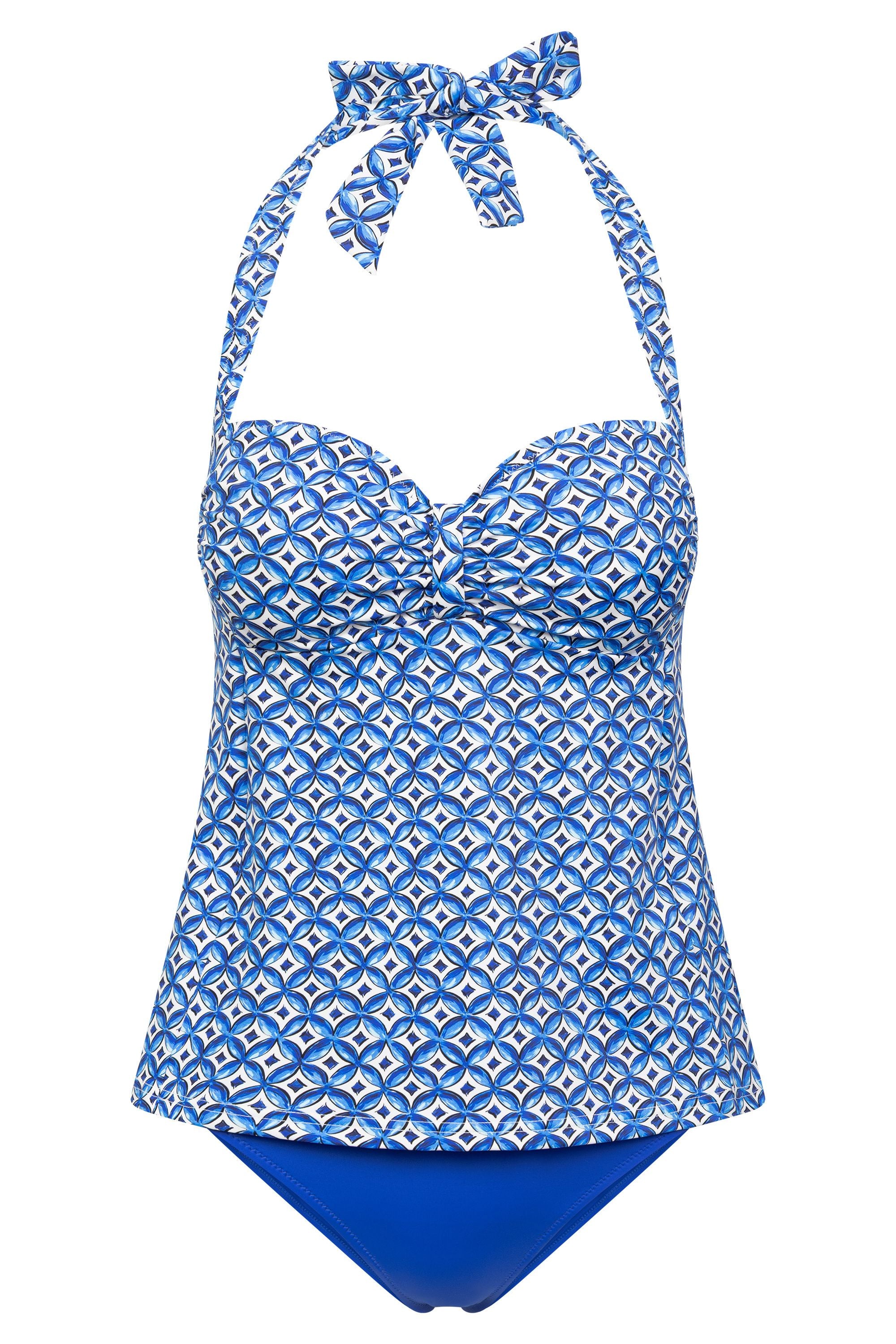 Tankini-Set gemustert