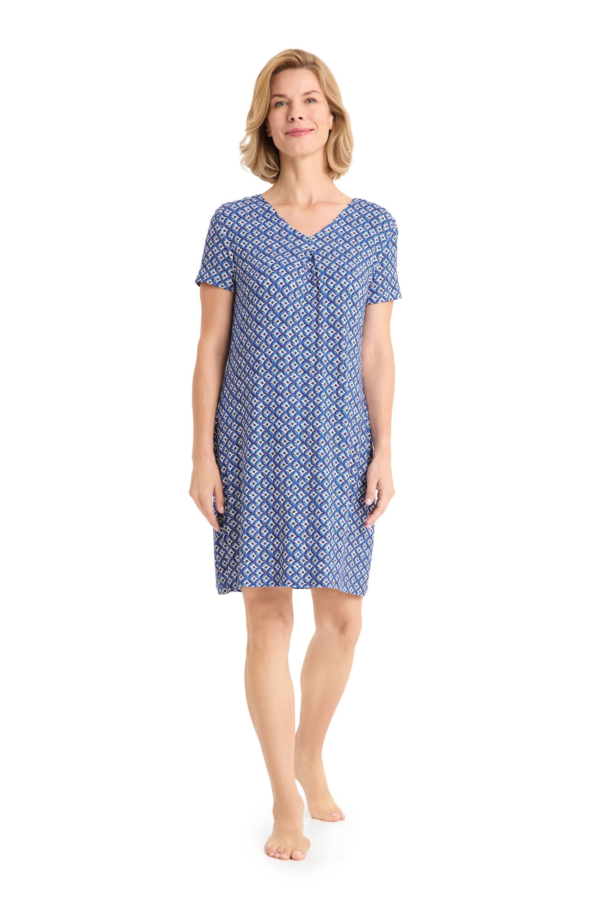 Strandkleid Midi aus Viskose