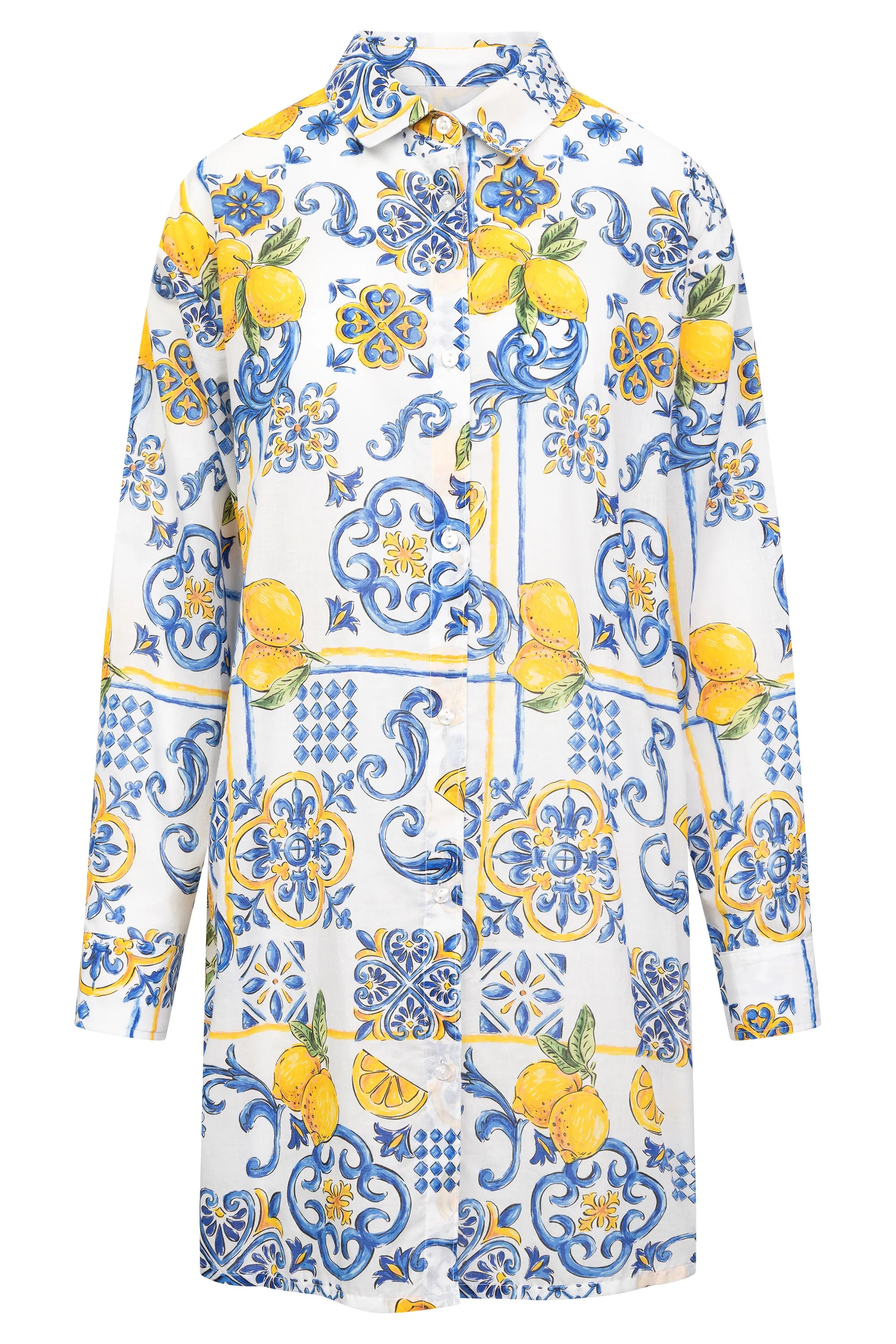 Strandkleid Mini aus Baumwolle
