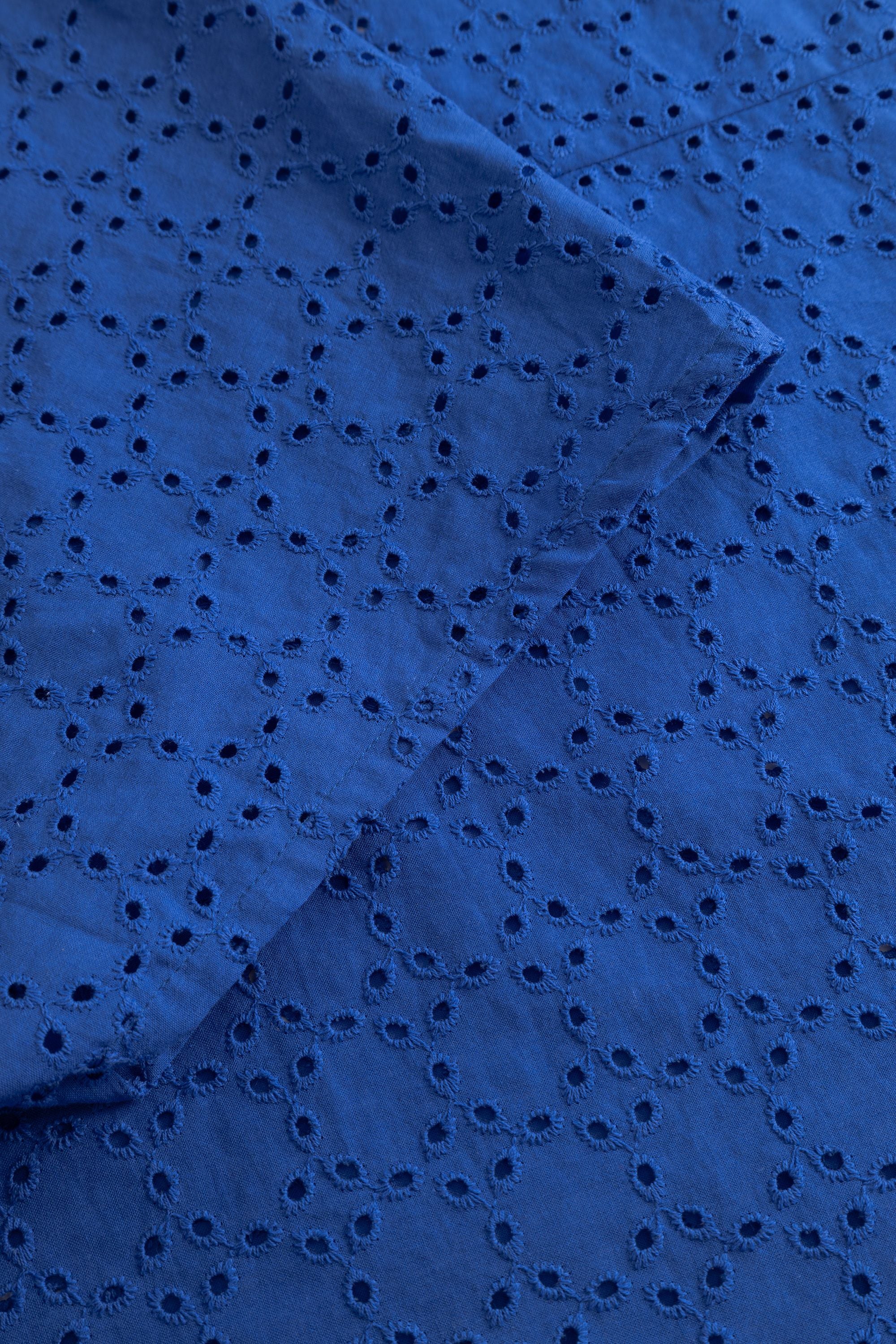 Strandkleid Mini aus Baumwolle