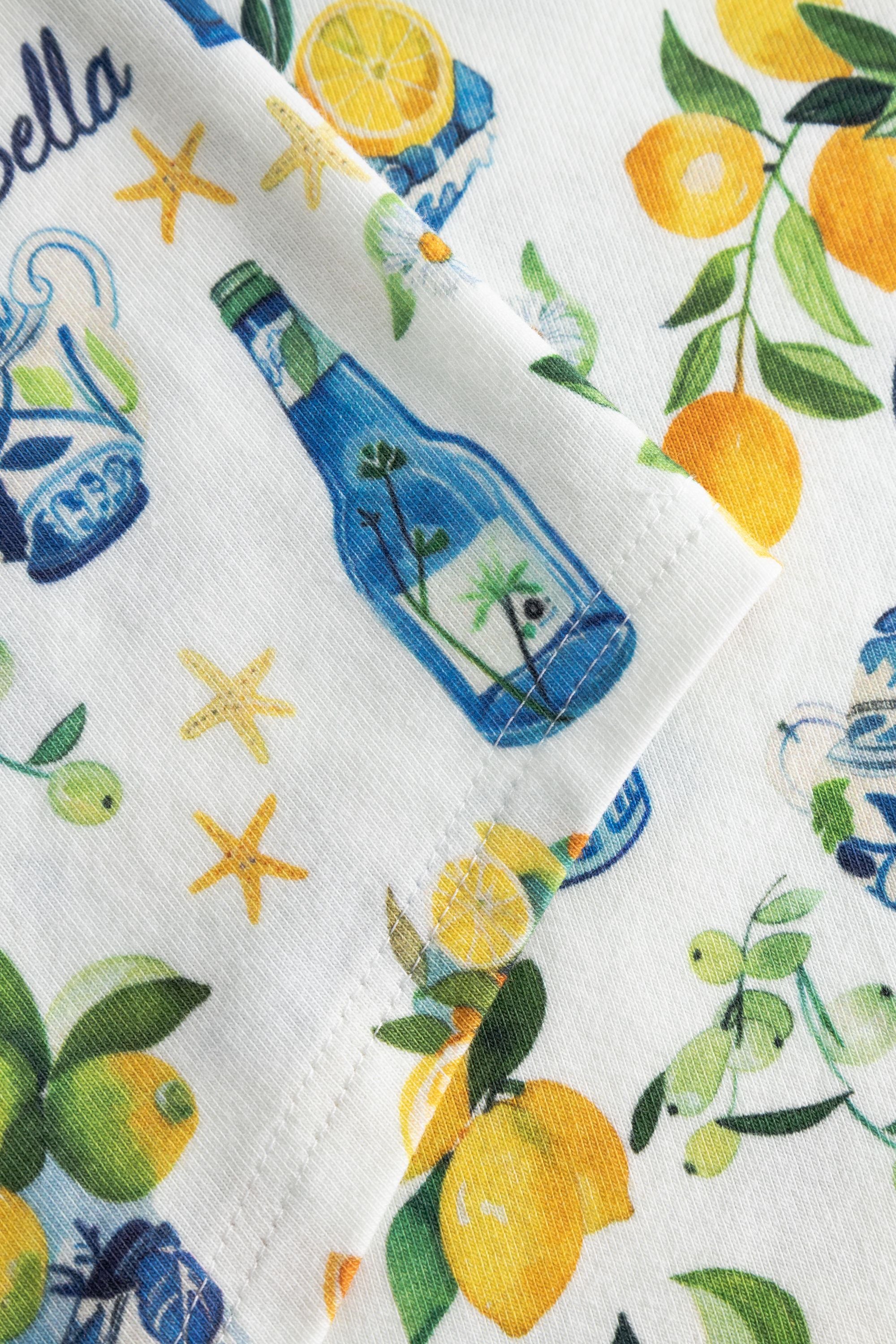 Nachtkleid aus Baumwolle