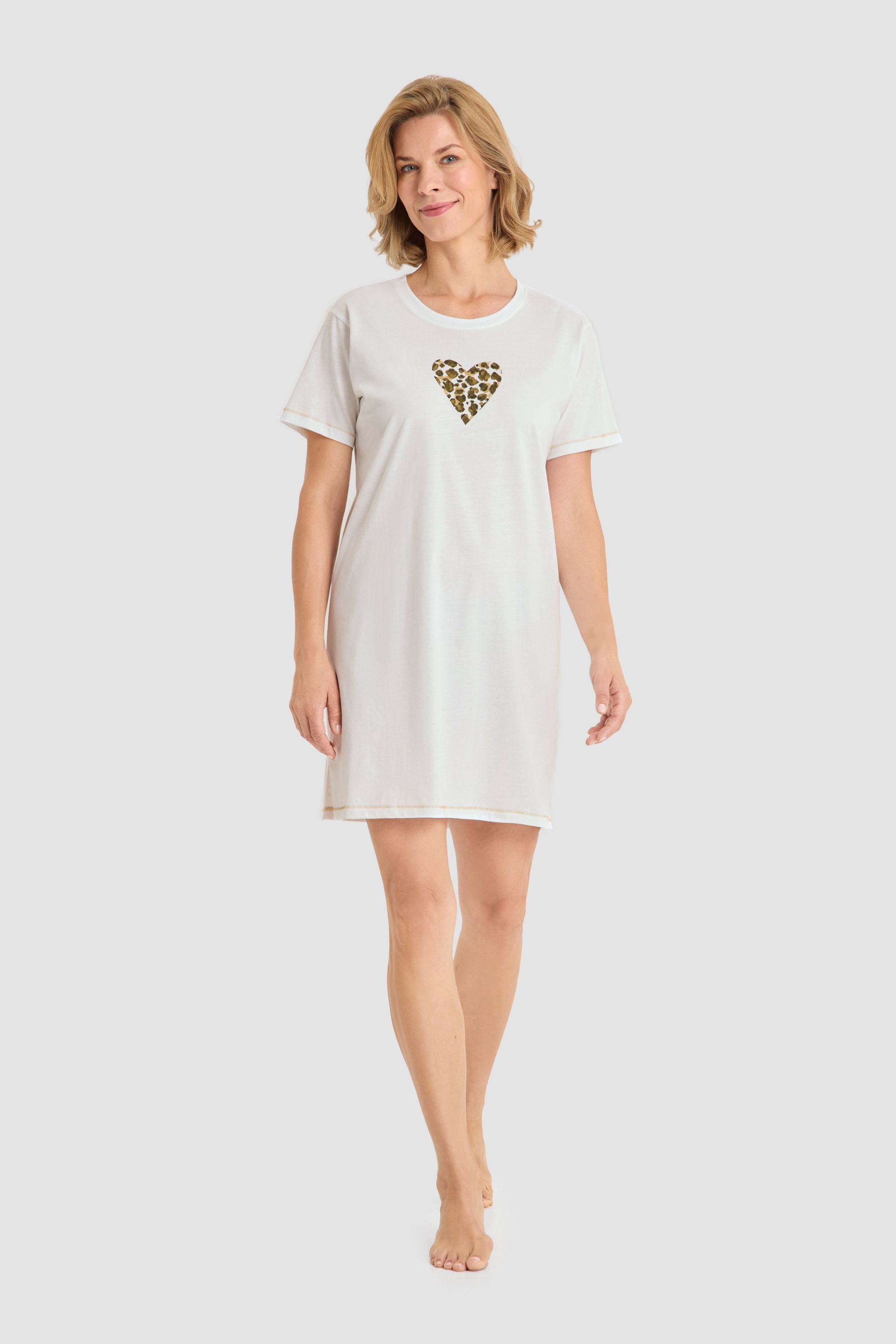 Schlafkleid aus Baumwolle