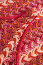 Stricktop gemustert