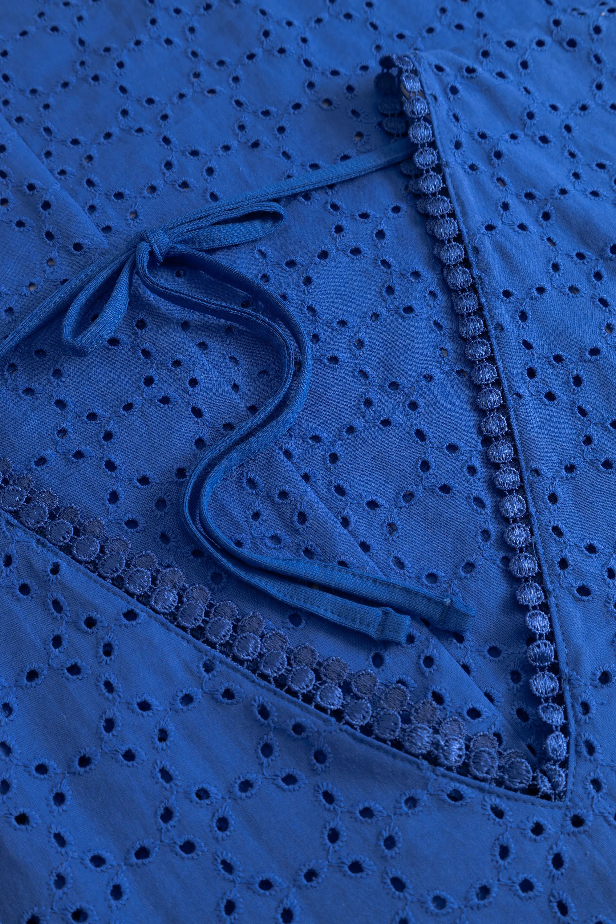Strandkleid Mini aus Baumwolle
