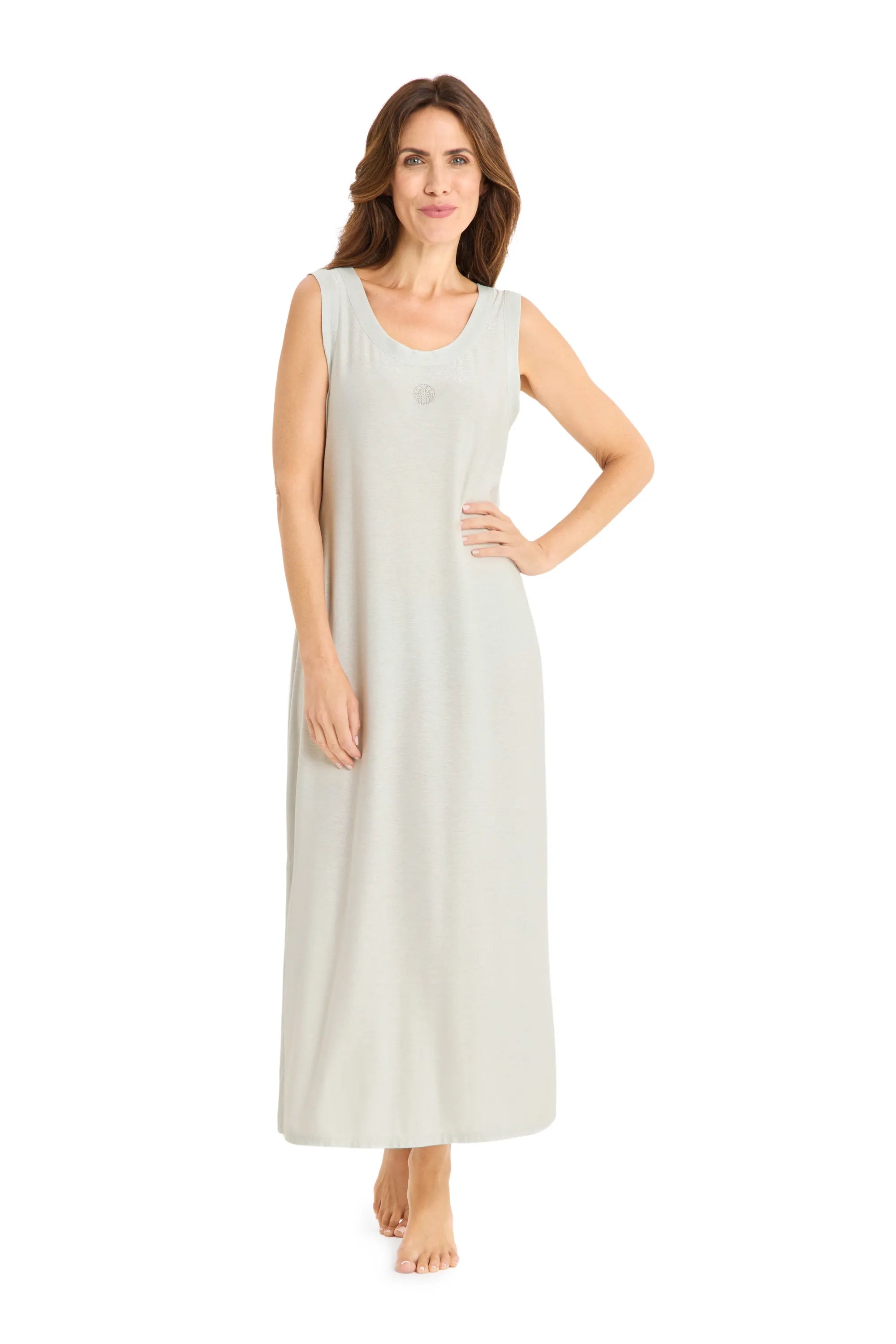 Strandkleid Maxi mit Glitzer