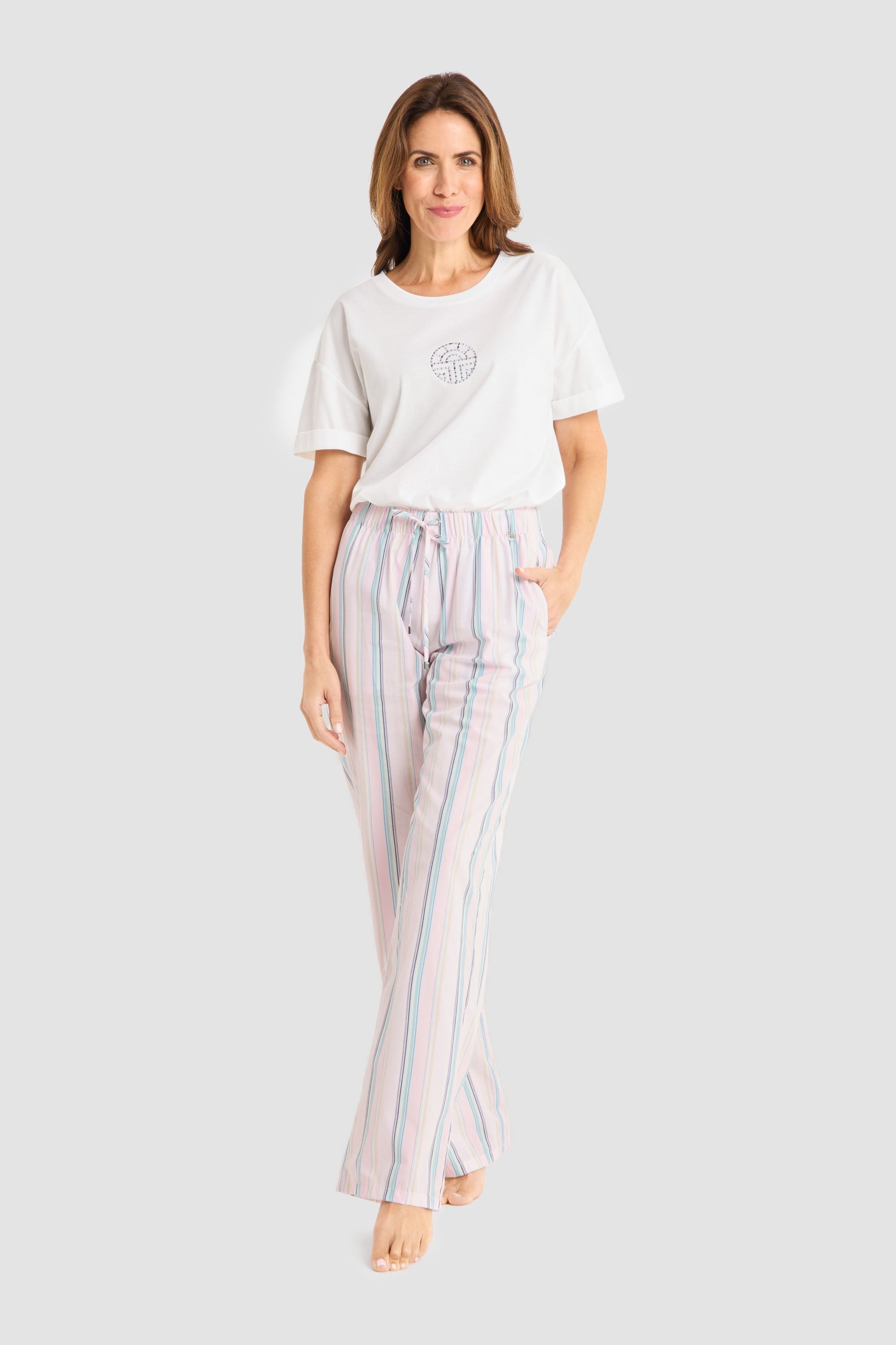 Loungehose aus Baumwolle