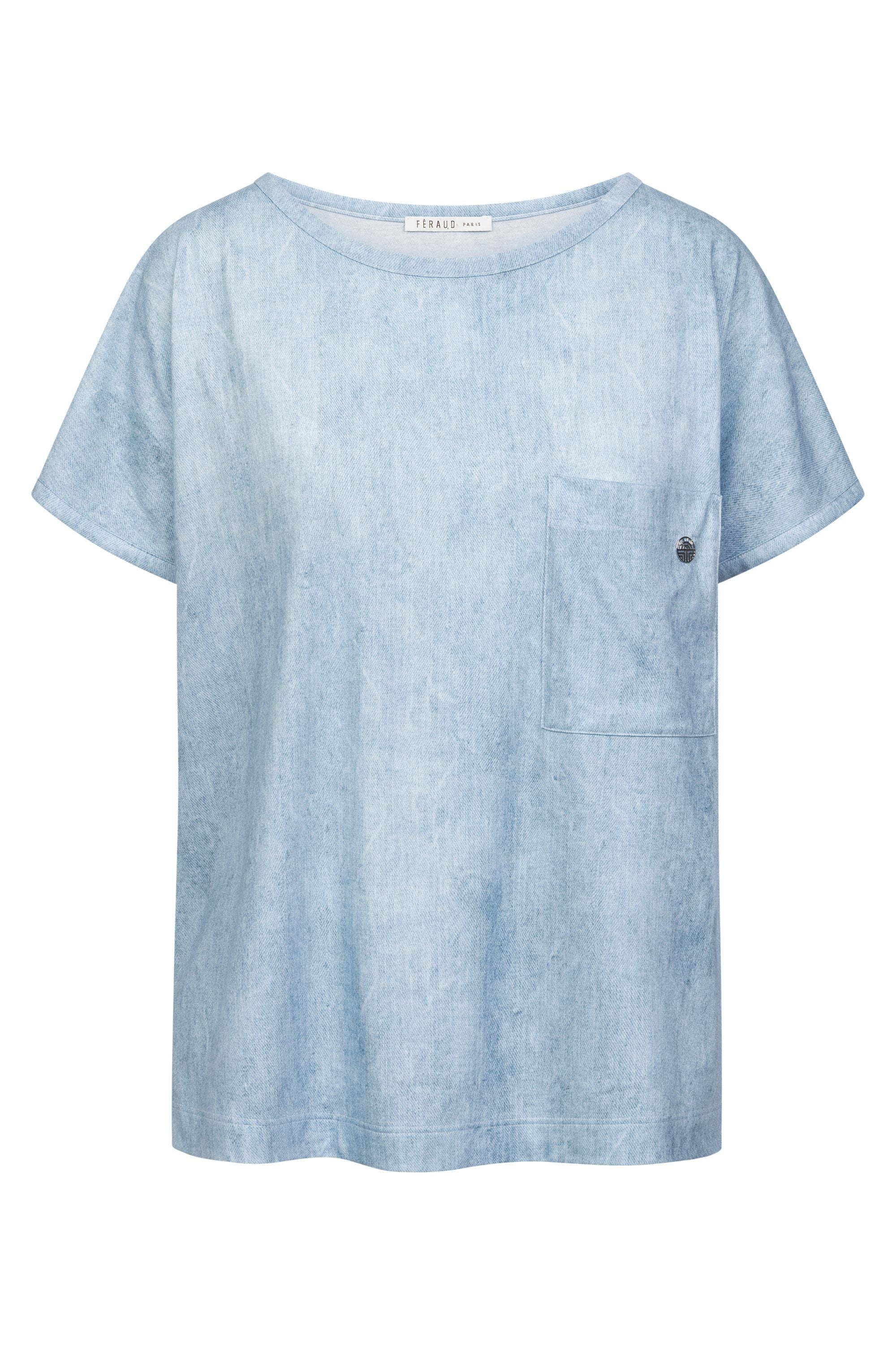 T-Shirt aus Modalmix