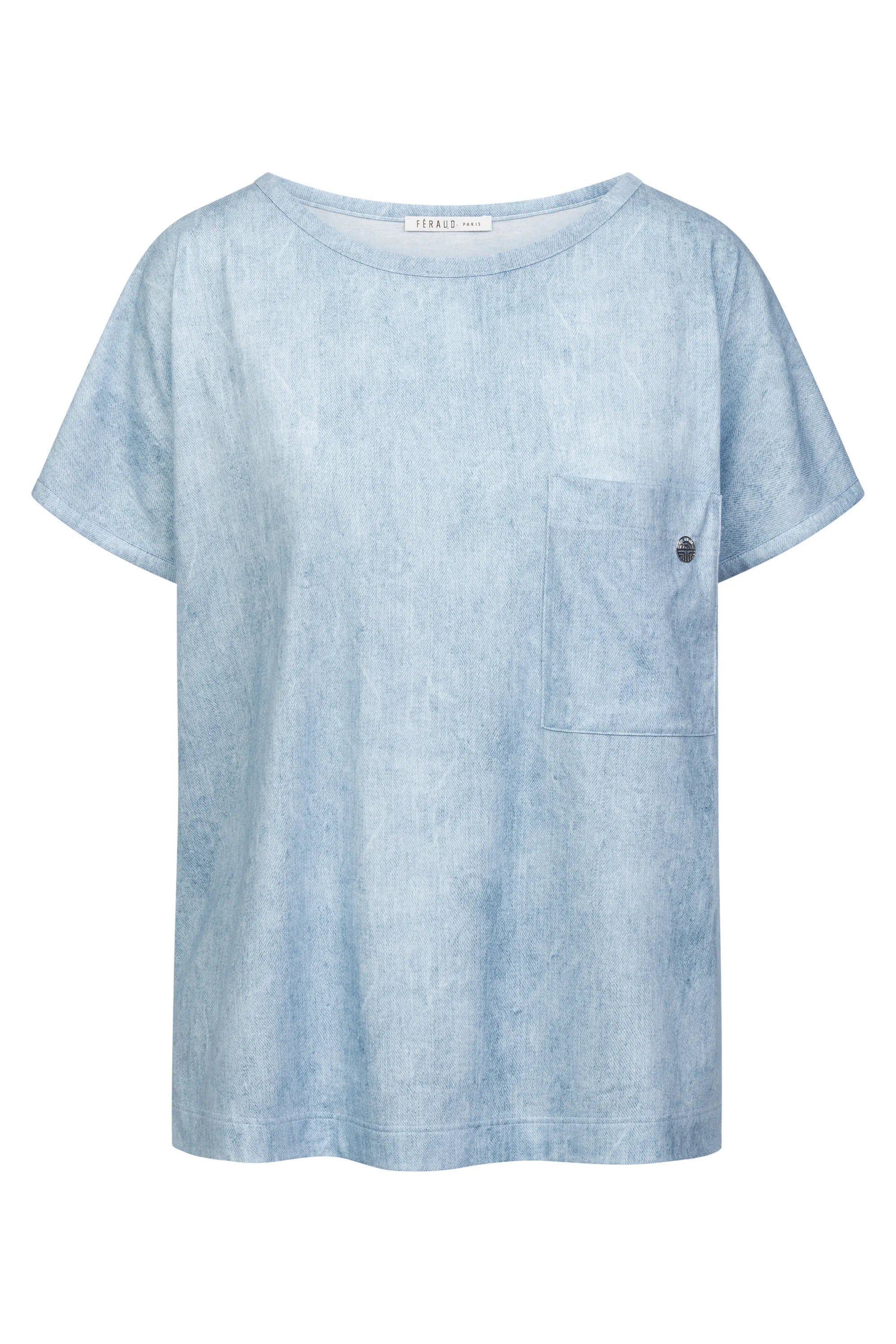 T-Shirt aus Modalmix