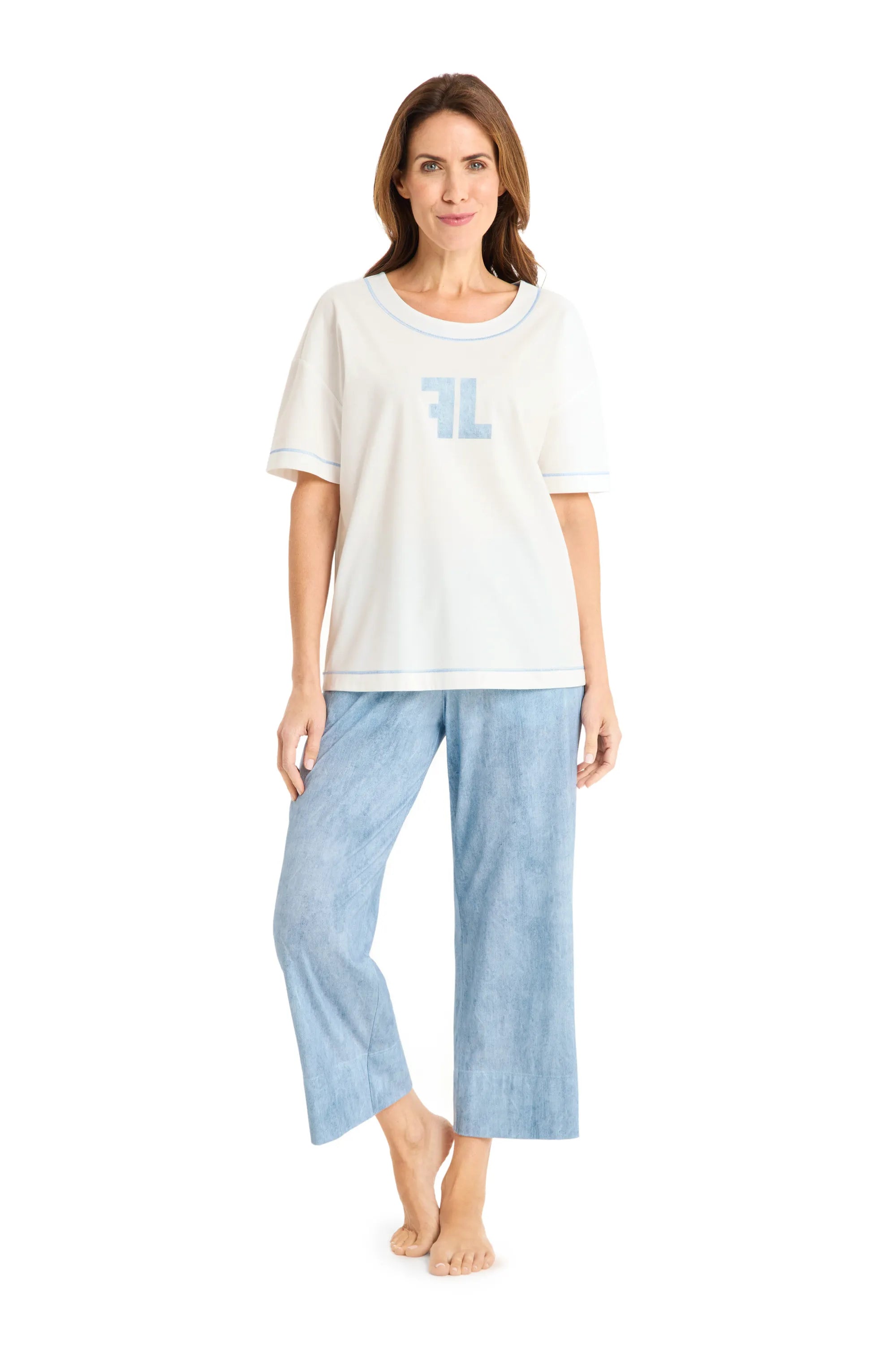 T-Shirt aus Baumwolle