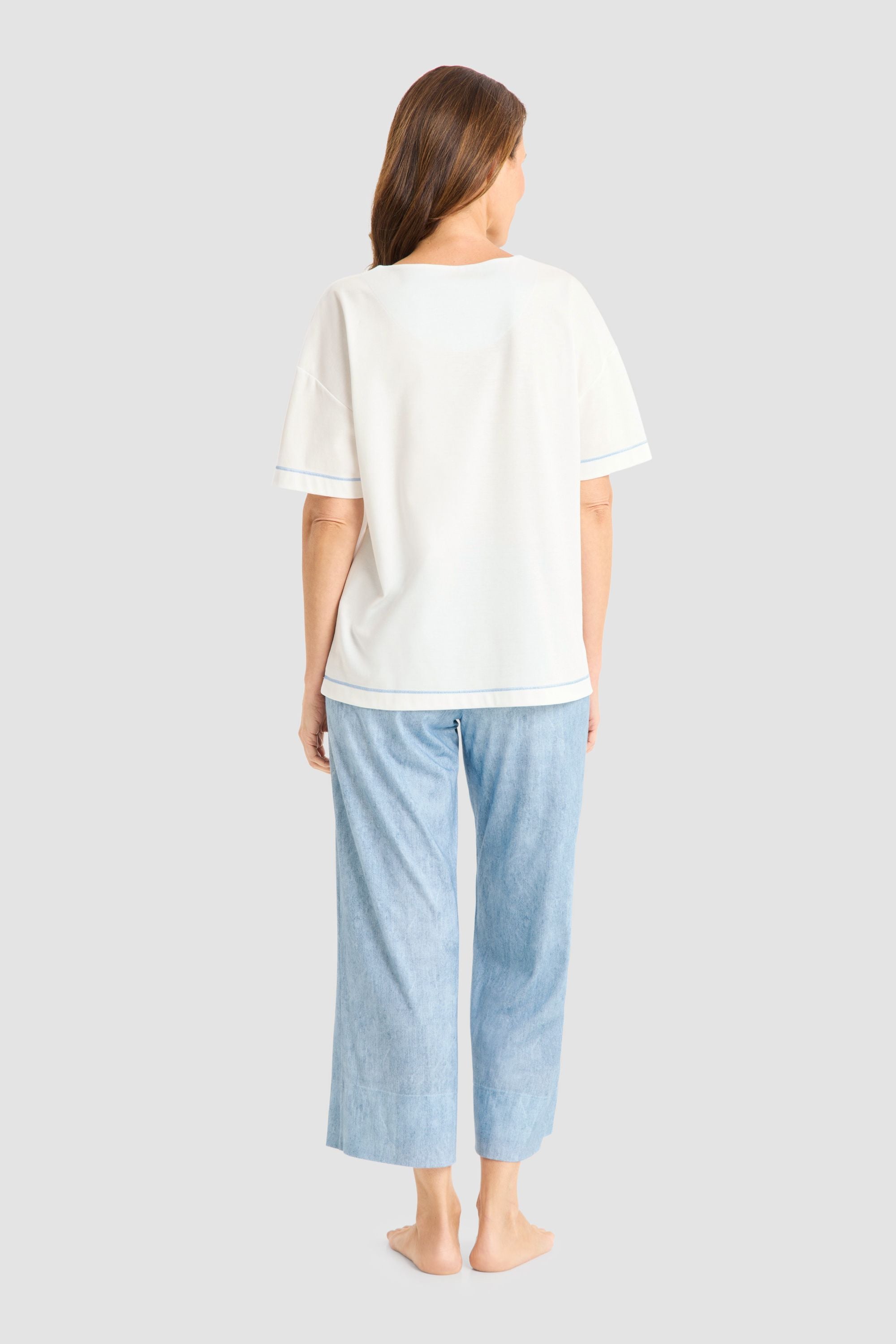 T-Shirt aus Baumwolle