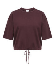 Strick-T-Shirt SITERI Relaxed Fit
