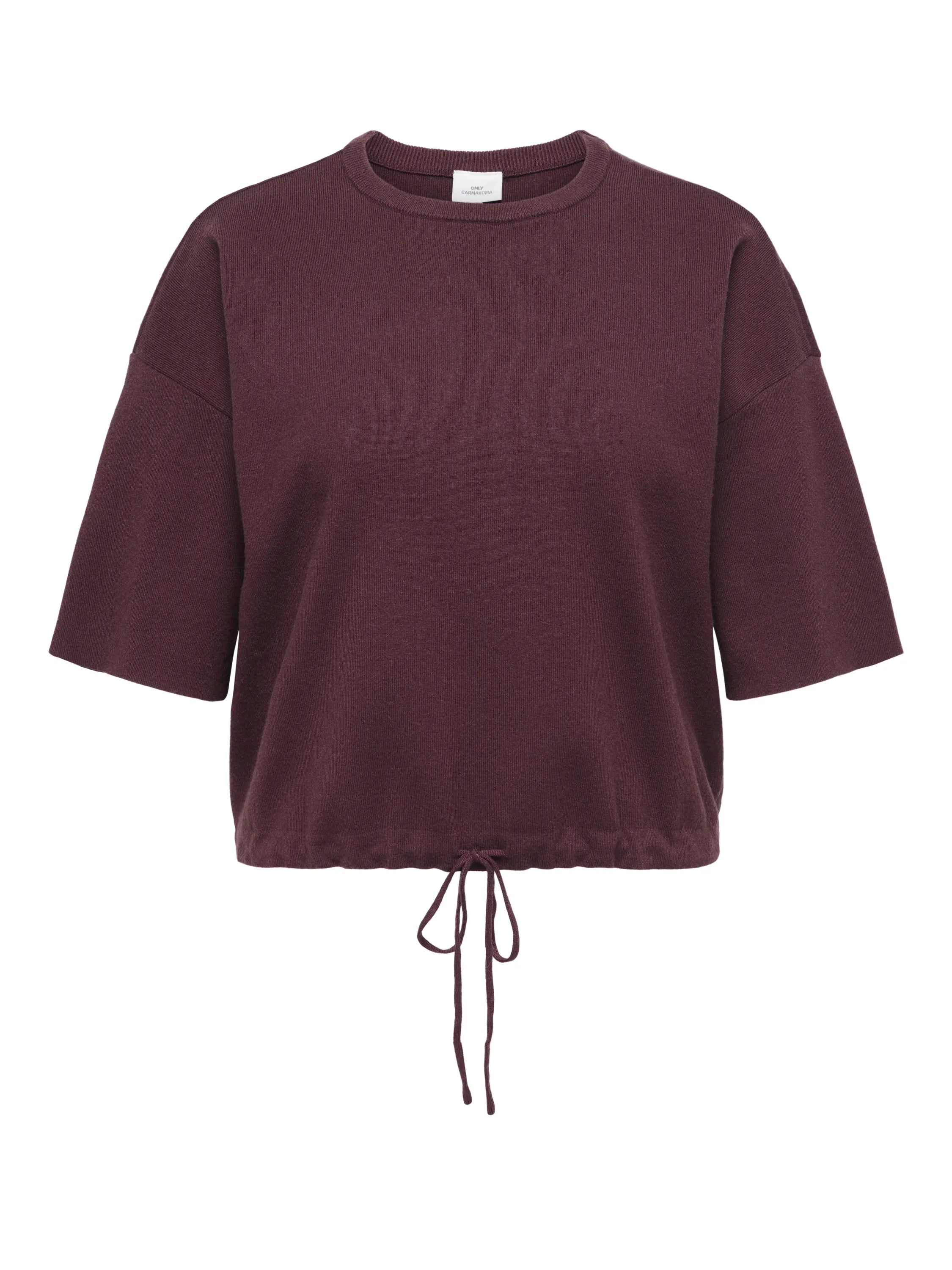 Strick-T-Shirt SITERI Relaxed Fit