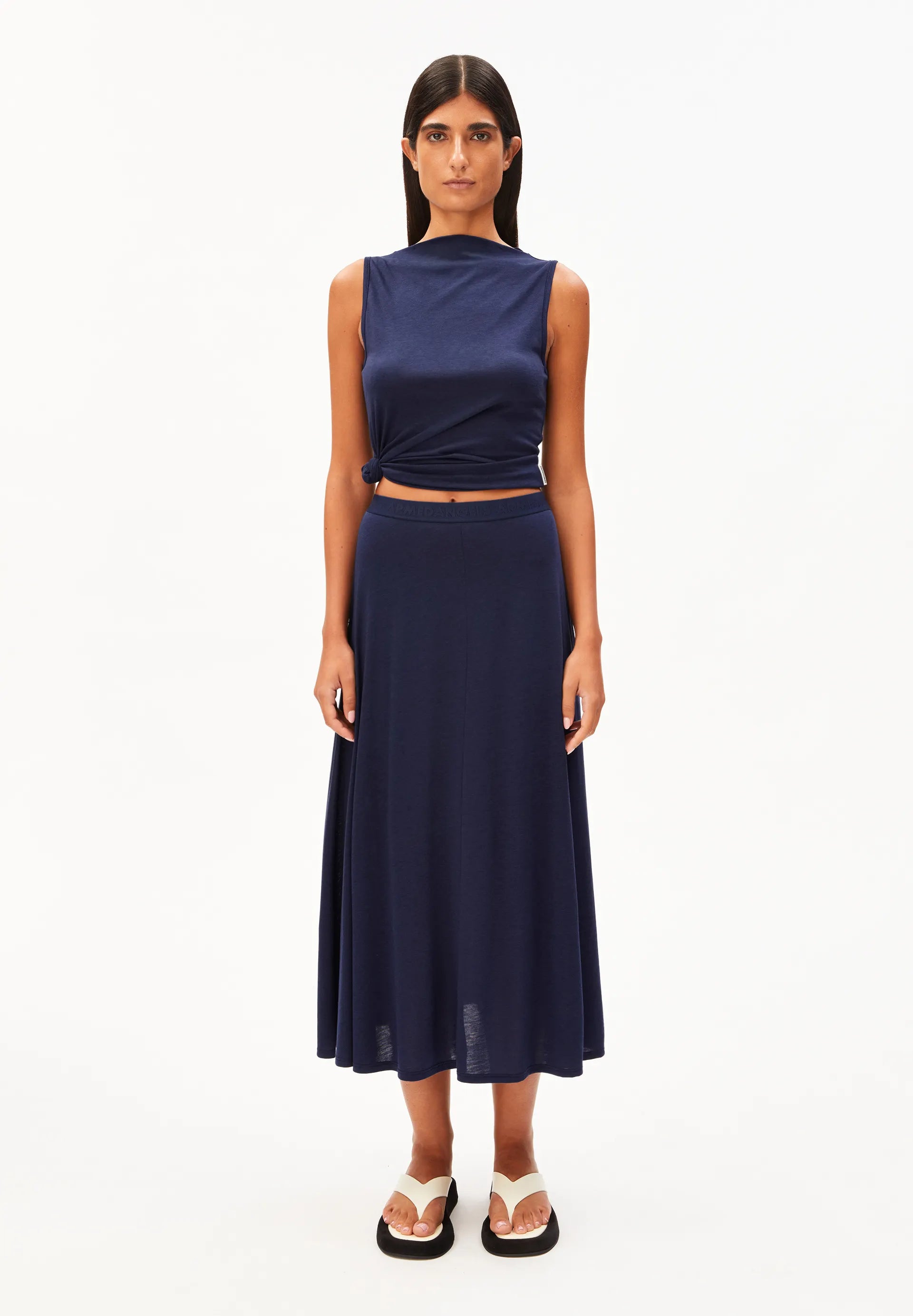 Jerseyrock Midi Loose Fit
