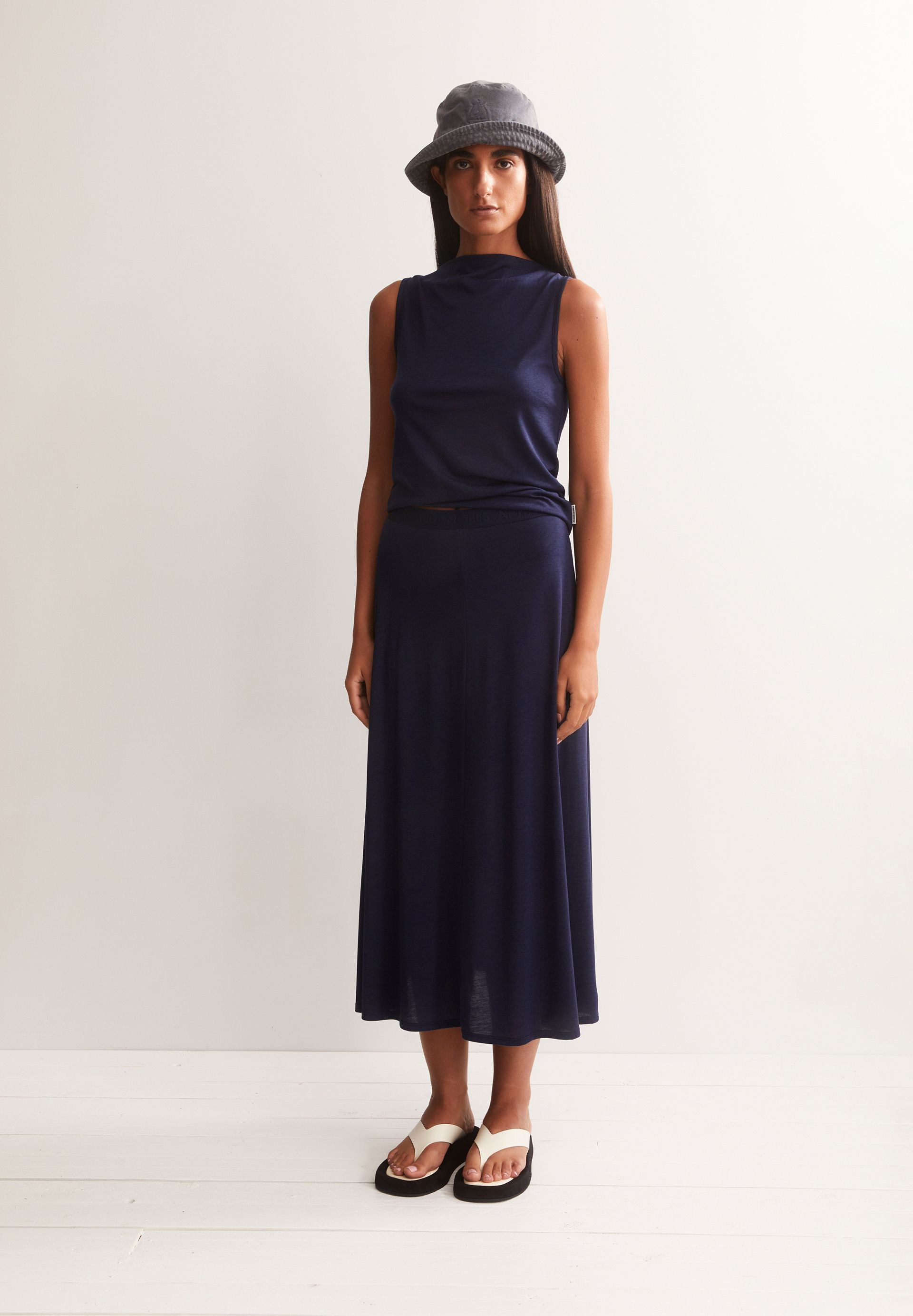 Jerseyrock Midi Loose Fit