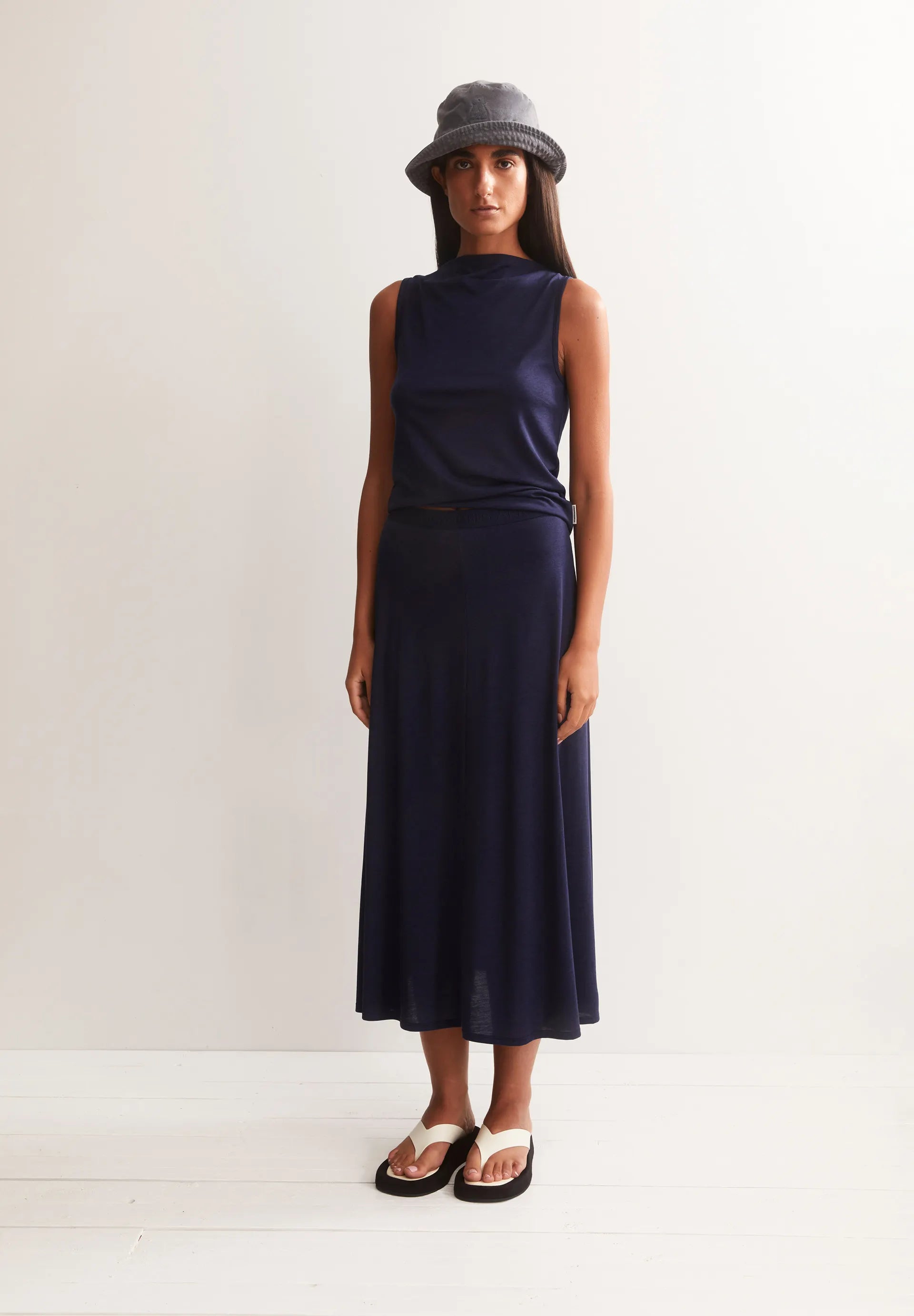 Jerseyrock Midi Loose Fit