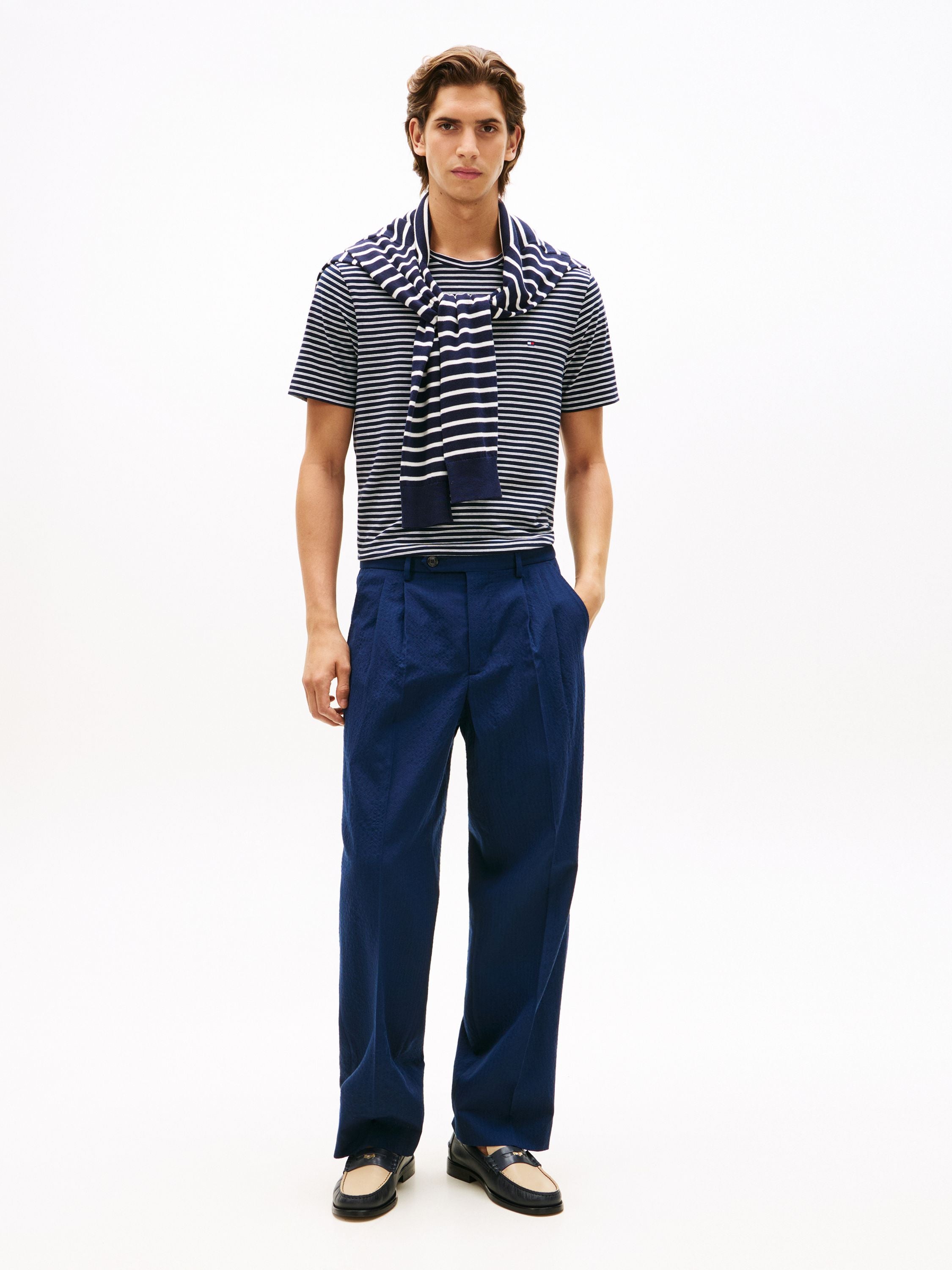 T-Shirt gestreift Regular Fit