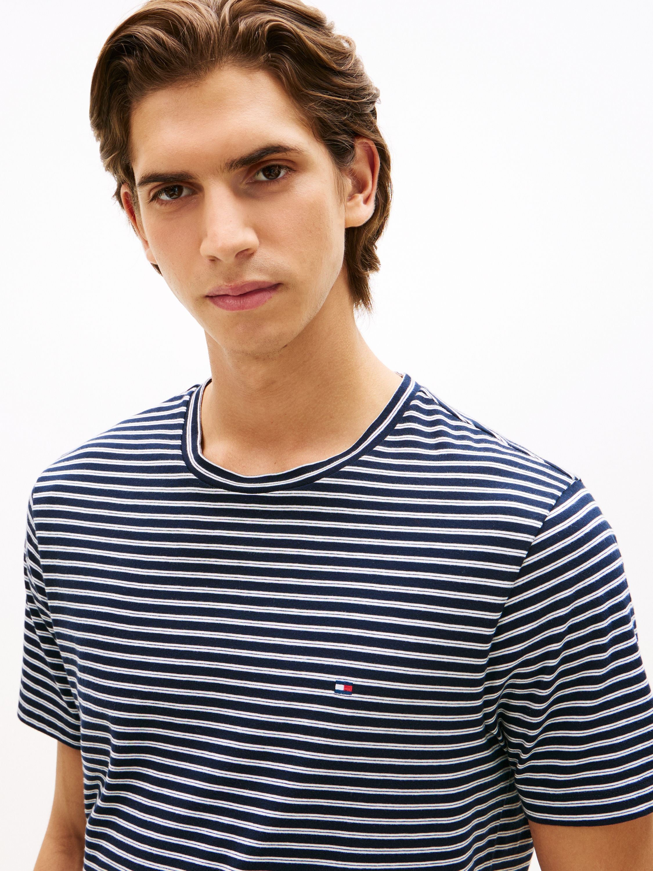T-Shirt gestreift Regular Fit