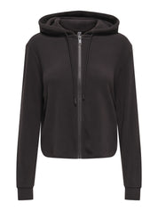 Sweatjacke HOLLY gerippt