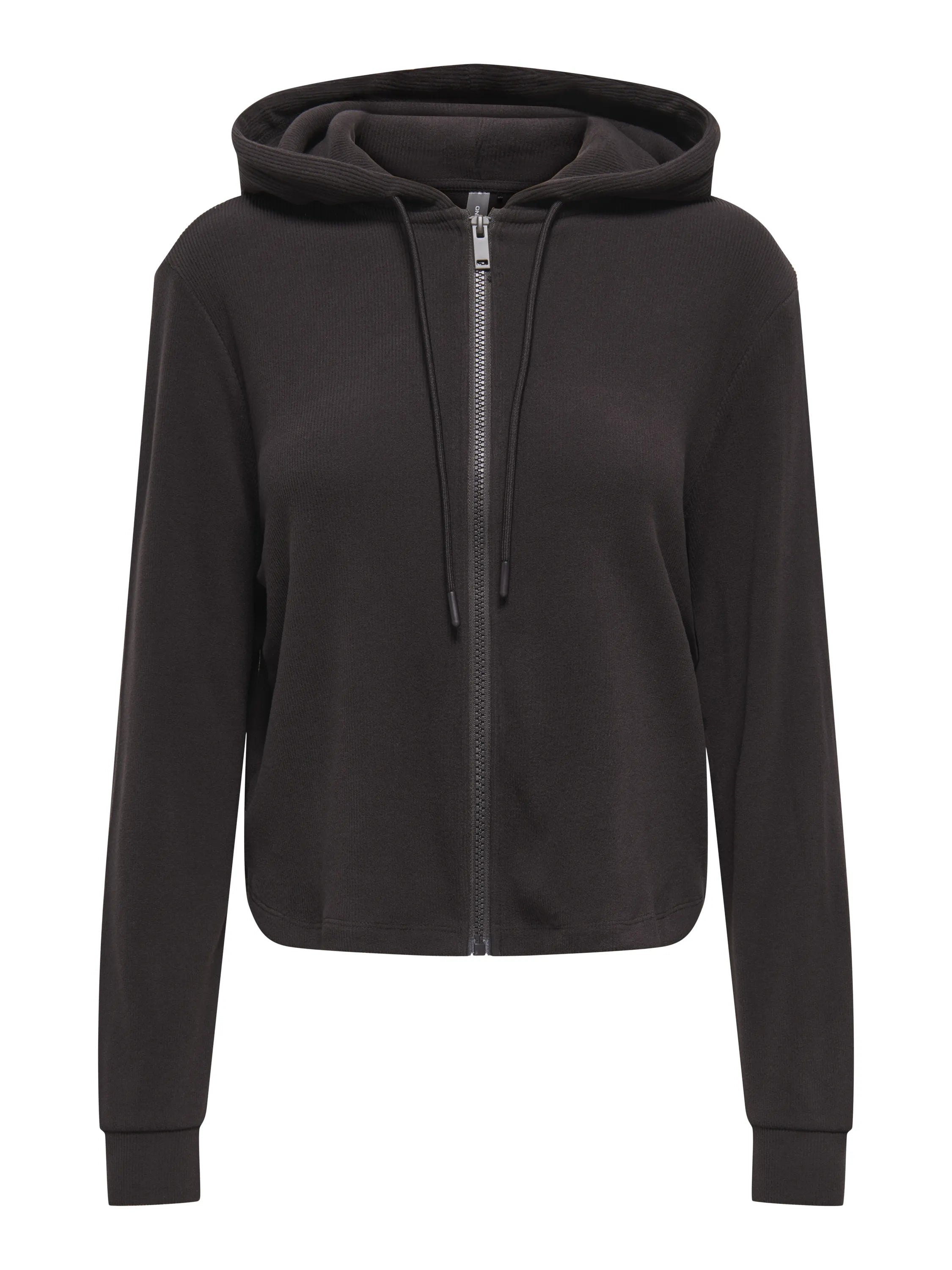 Sweatjacke HOLLY gerippt