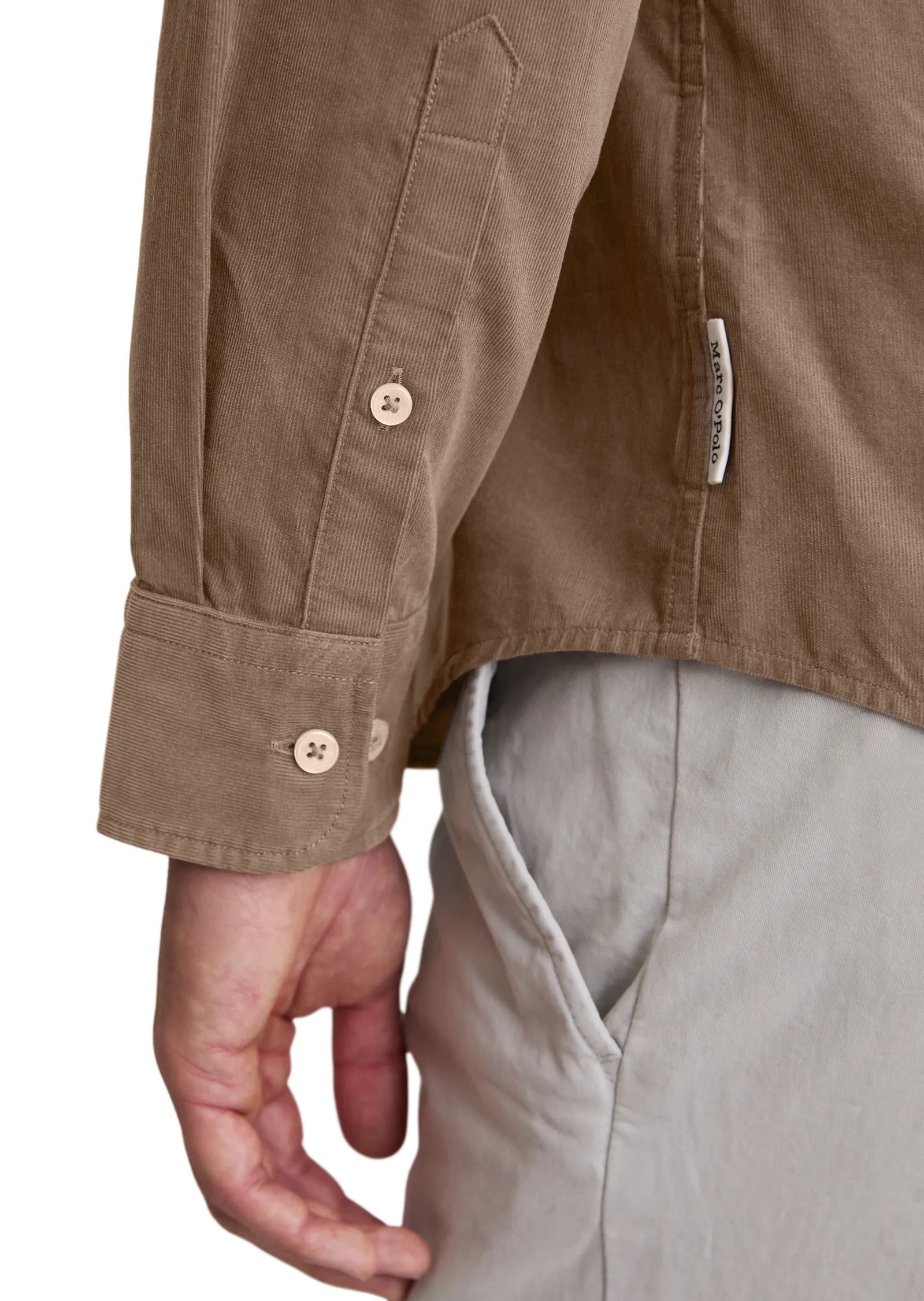 Cordhemd Shaped Fit