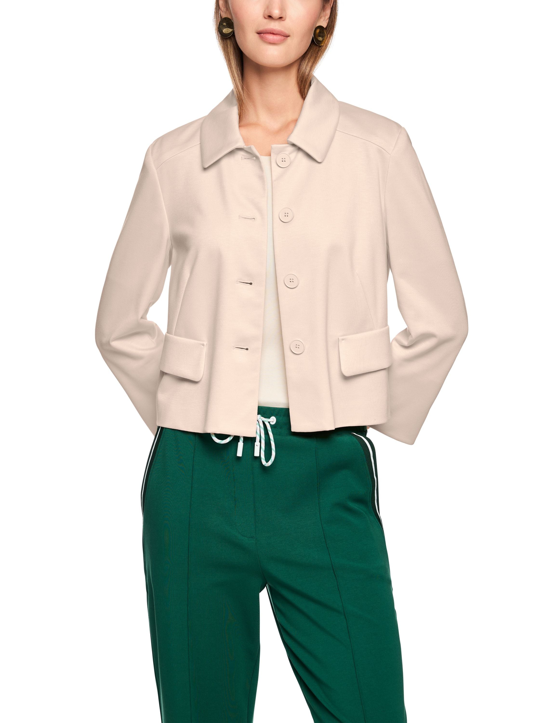 Jacke mit Kentkragen