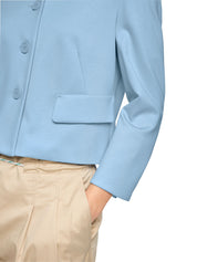 Jacke mit Kentkragen