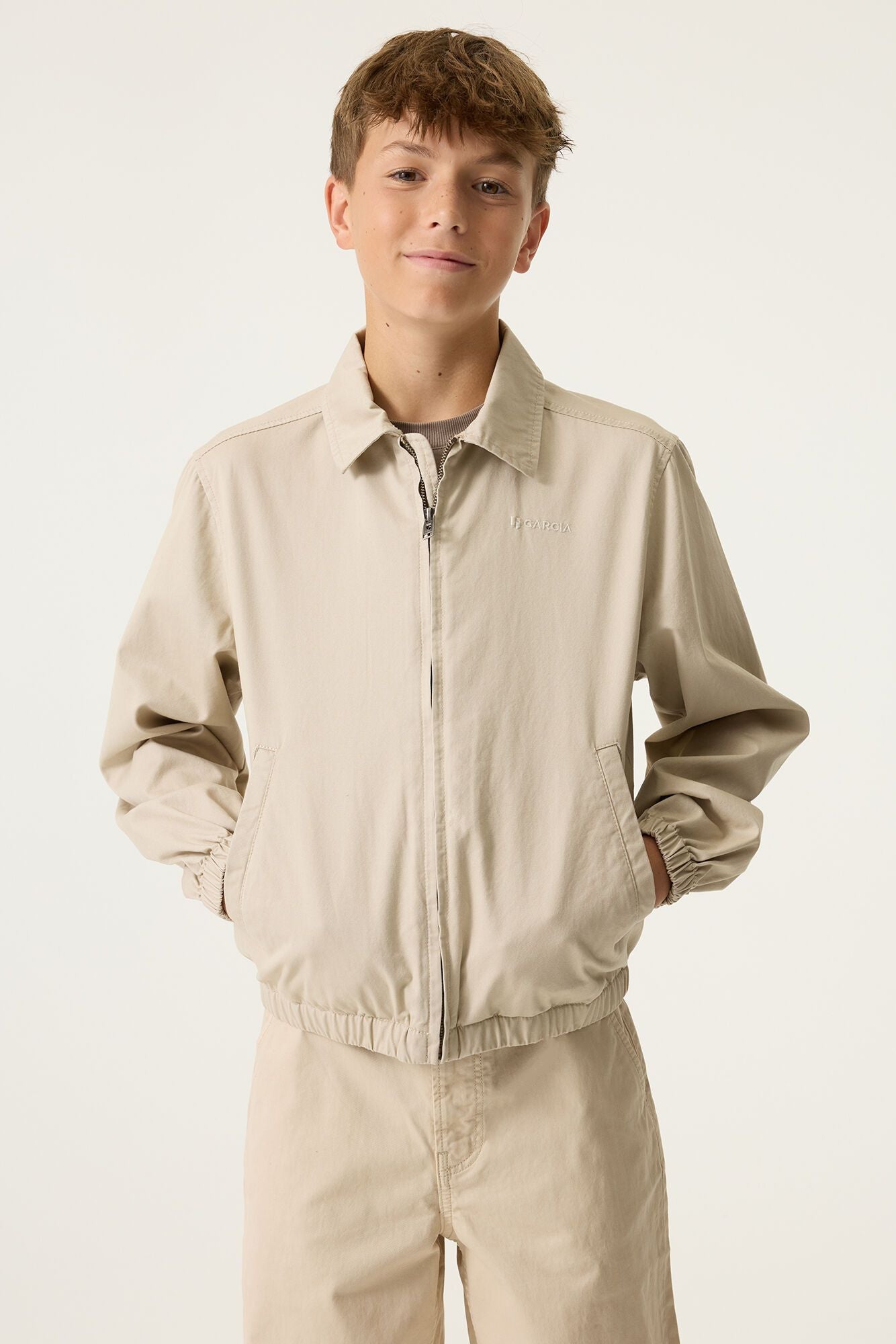 Übergangsjacke aus Baumwolle
