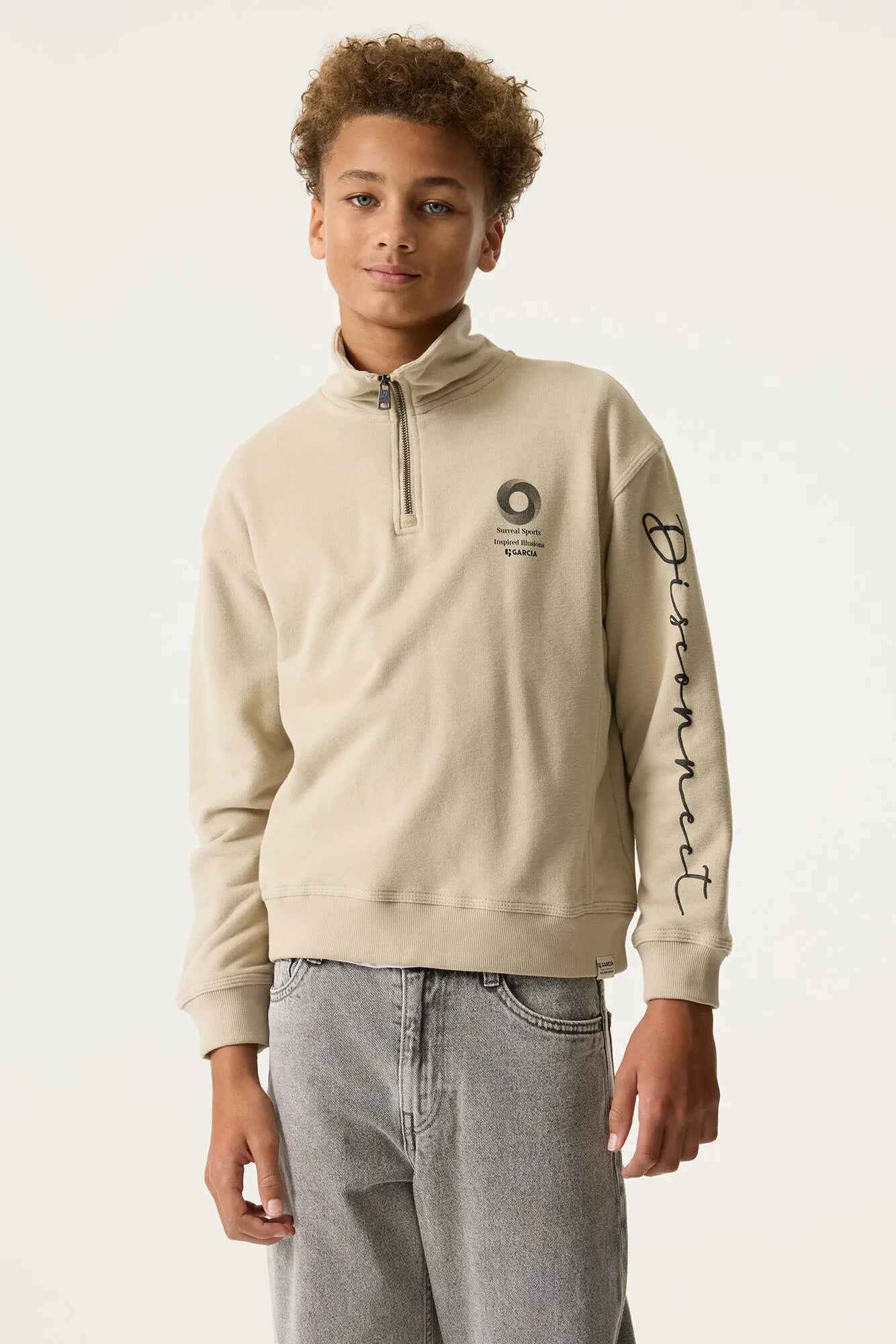 Sweatshirt aus Baumwollmix