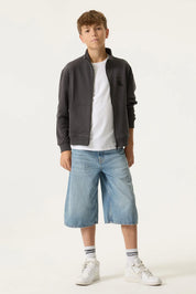 Sweatjacke aus Baumwolle
