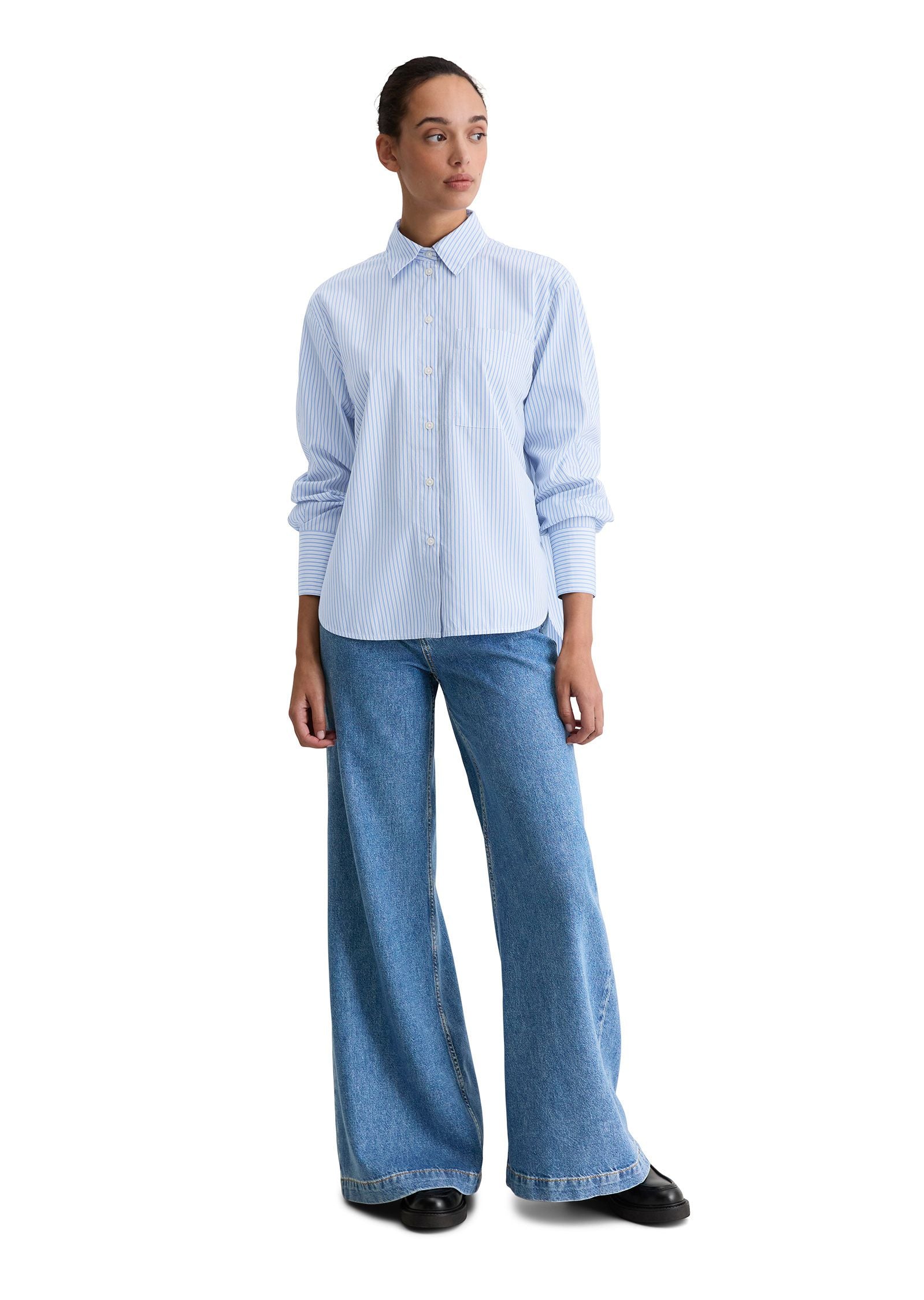 Bluse gestreift Oversized Fit