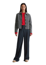 Jerseyjacke aus Baumwollmix
