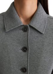 Jerseyjacke aus Baumwollmix