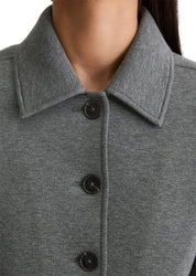 Jerseyjacke aus Baumwollmix