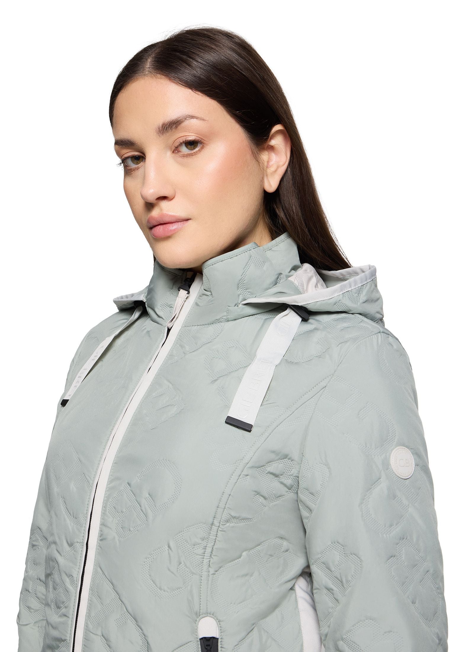Übergangsjacke mit Kapuze