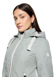 Übergangsjacke mit Kapuze