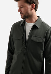Overshirt mit aufgesetzten Taschen