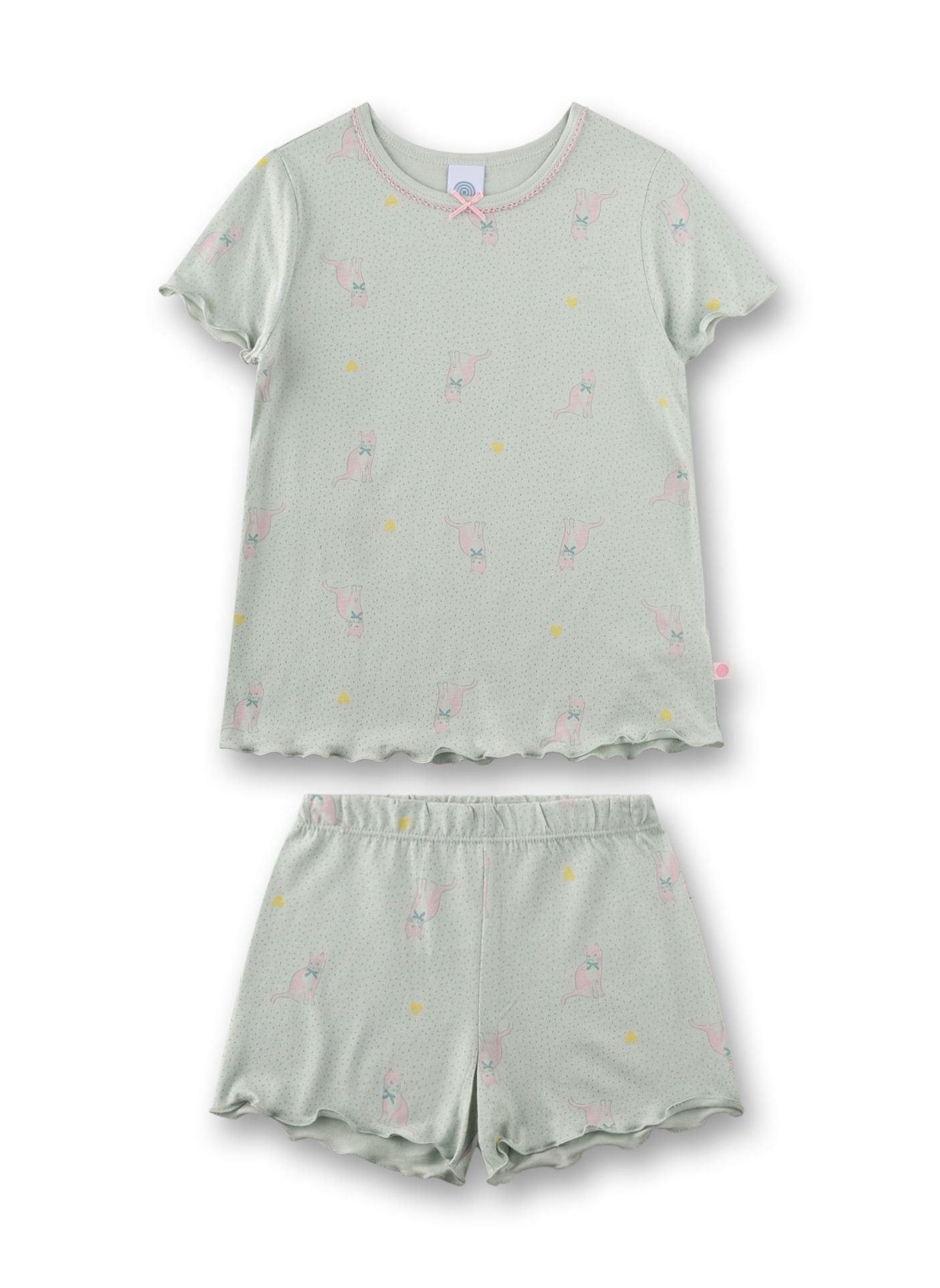 Pyjama-Set aus Baumwollmix