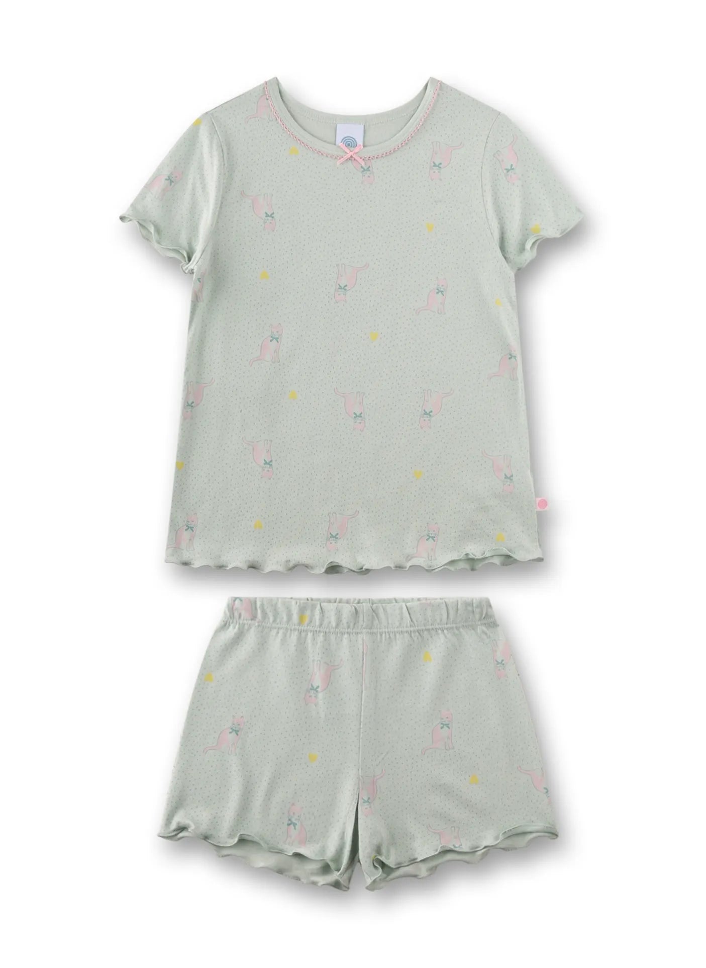 Pyjama-Set aus Baumwollmix