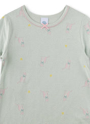 Pyjama-Set aus Baumwollmix