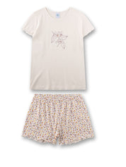 Pyjama-Set aus Baumwollmix